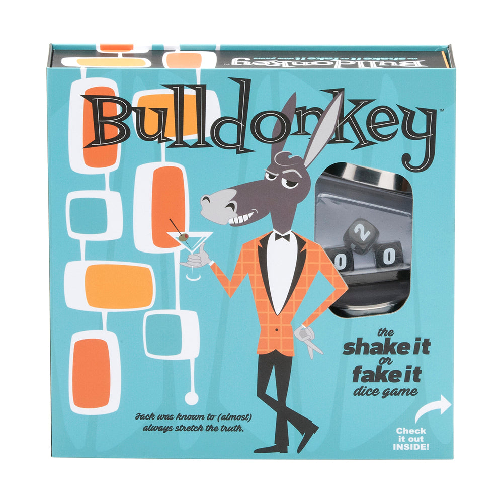 Bulldonkey Party Edition Dice Game - Fun Family & Friends Party Game for Adults & Kids - Perfect for Game Nights, Gatherings & Social Events