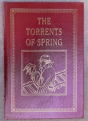 TORRENTS OF SPRING by Ivan Turgenev - Easton Press Leather Bound Collector's Edition - Classic Russian Literature for Book Lovers & Home Library Displays