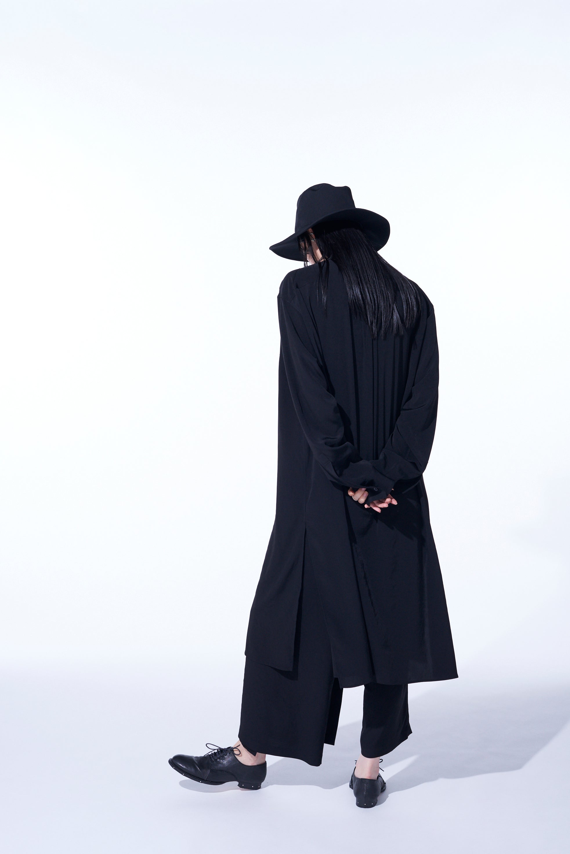 CREPE DE CHINE Regular Collar Loose Fit Long Sleeve Shirt for Women - Elegant Casual & Office Wear