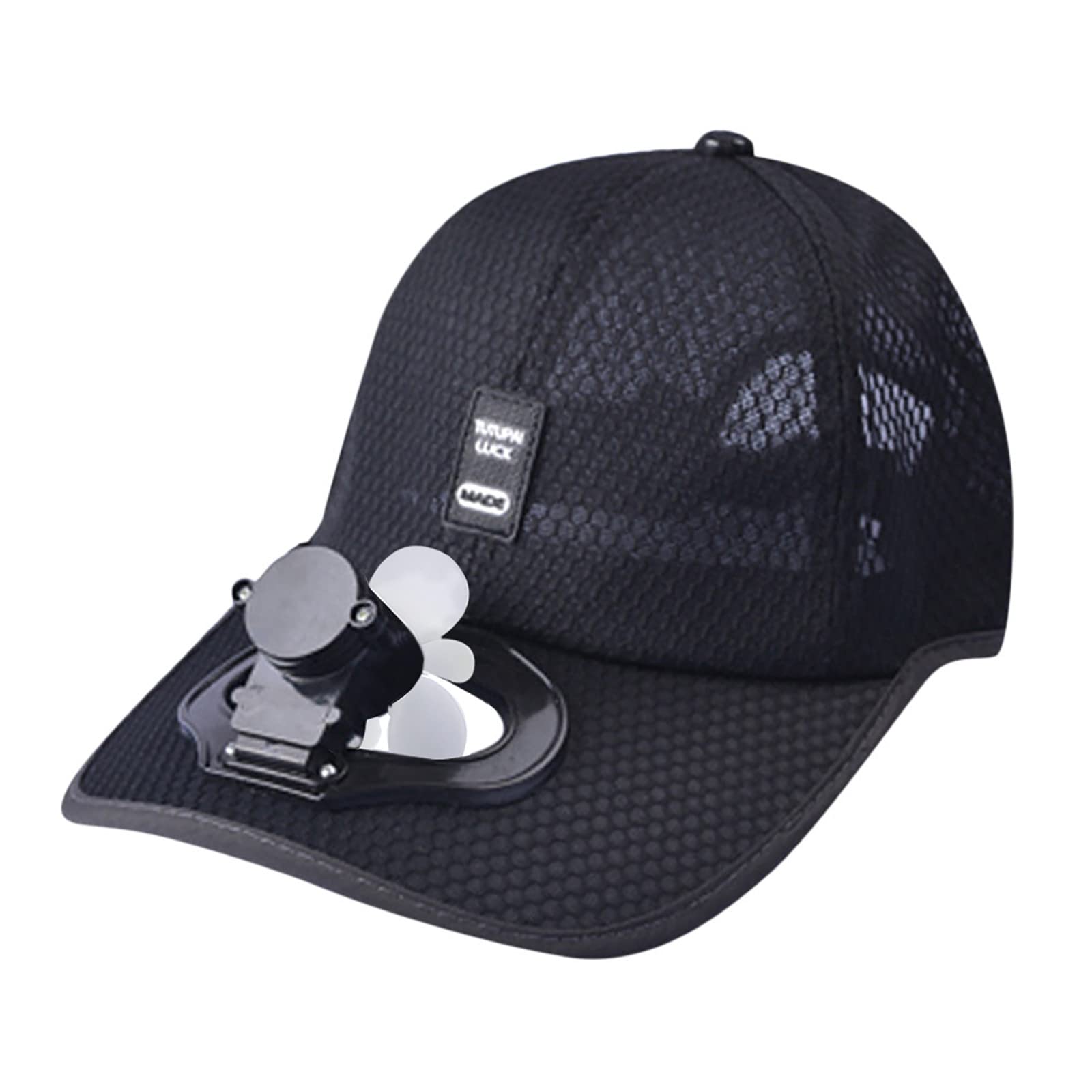 USB Cooling Sun Protection Baseball Cap - Breathable Summer Hat with Built-in Fan & Shade for Outdoor Sports, Travel & Hiking (Size M/L)