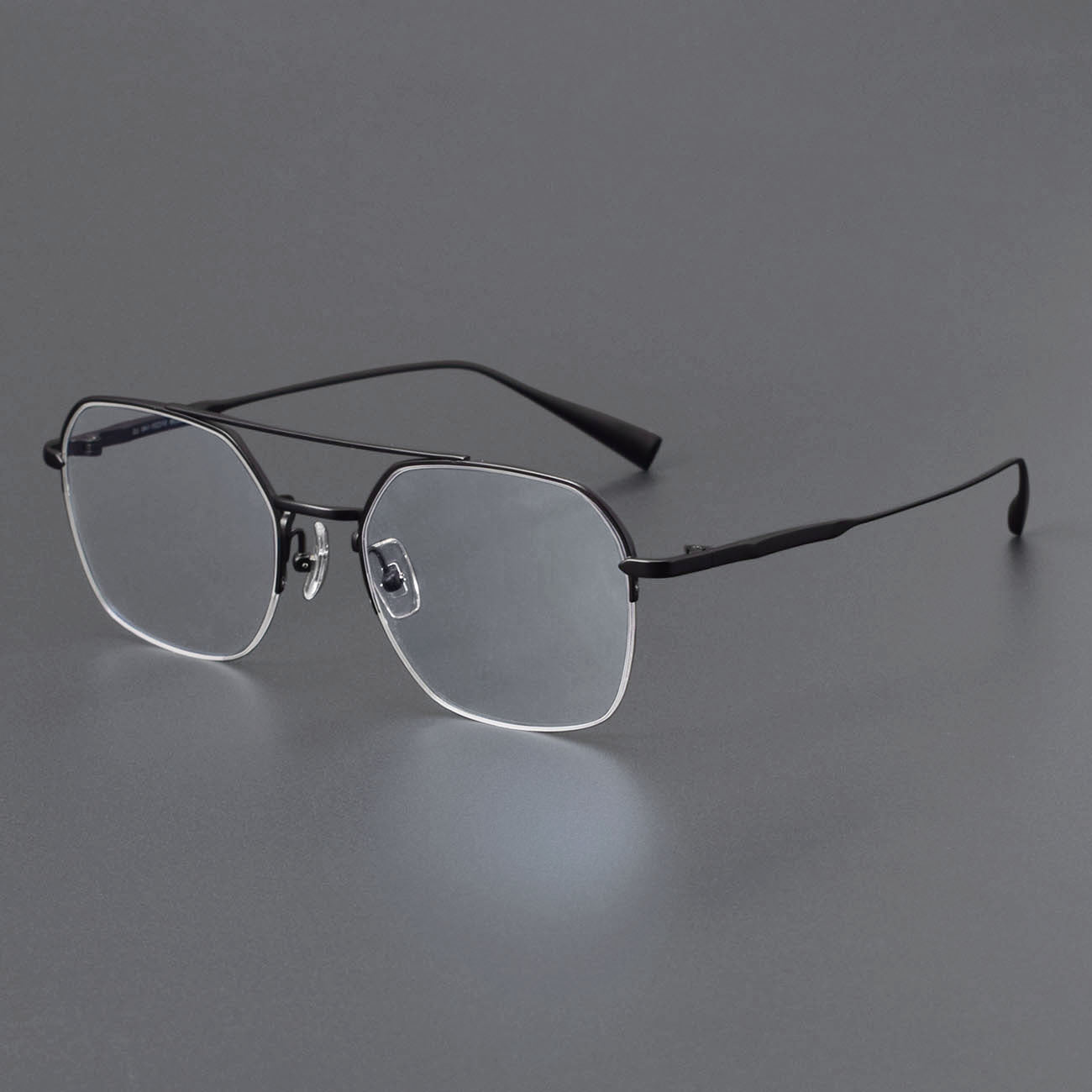Boe Ultra Light Titanium Square Glasses Frame - Stylish & Durable Eyewear for Men & Women | Perfect for Reading, Driving & Fashion Accessories