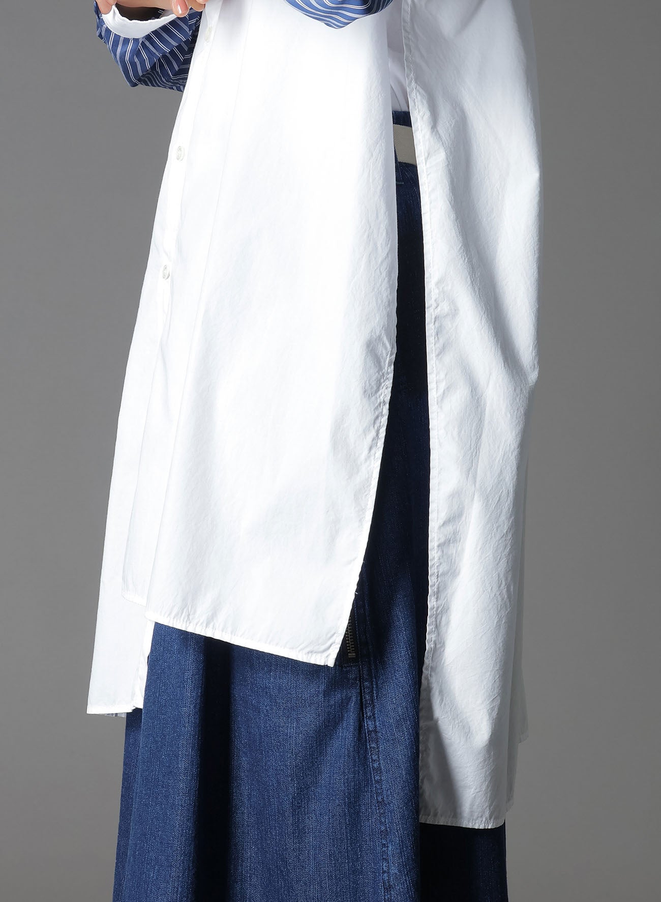 Premium Cotton Broad Stripe Non-Fusible Men's Dress Shirt - Perfect for Business Casual, Office Wear & Formal Occasions