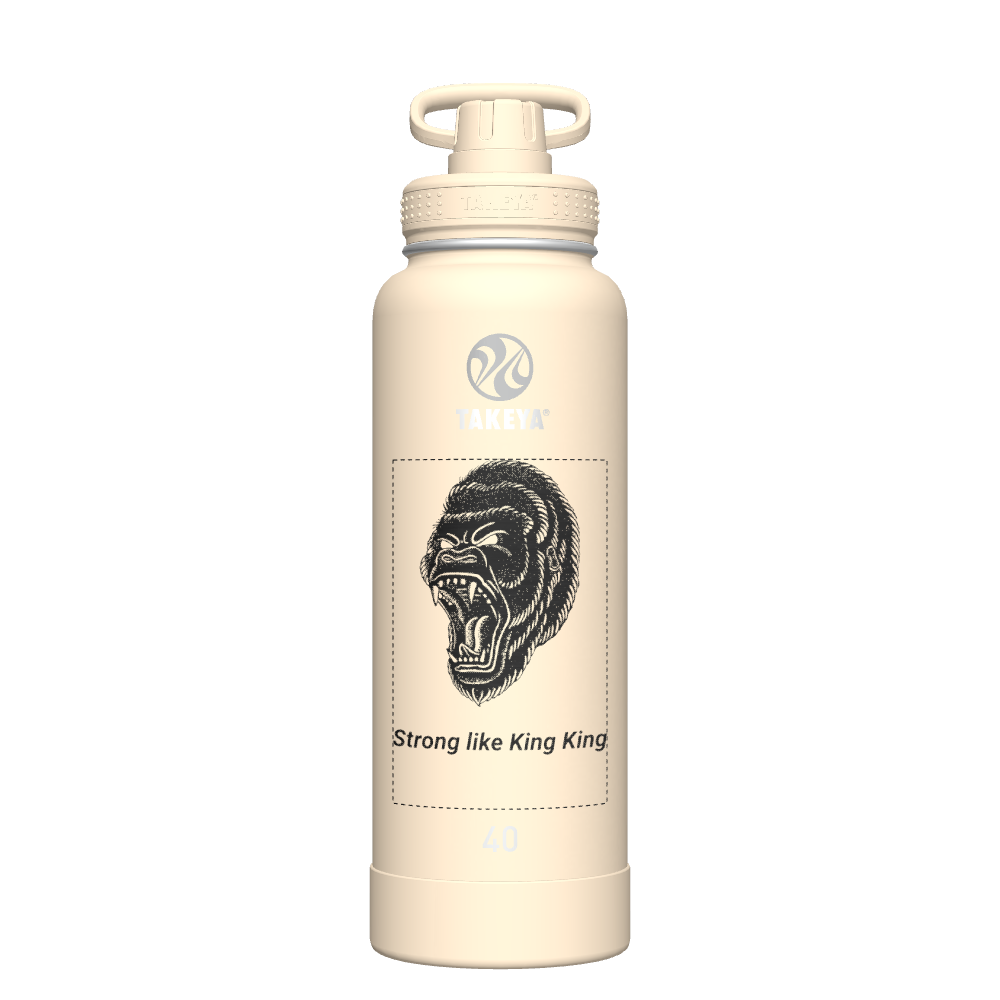 40oz Customized Bottle Spout Lid for Oatmilk - Perfect for Smoothies, Coffee, and On-the-Go Drinks