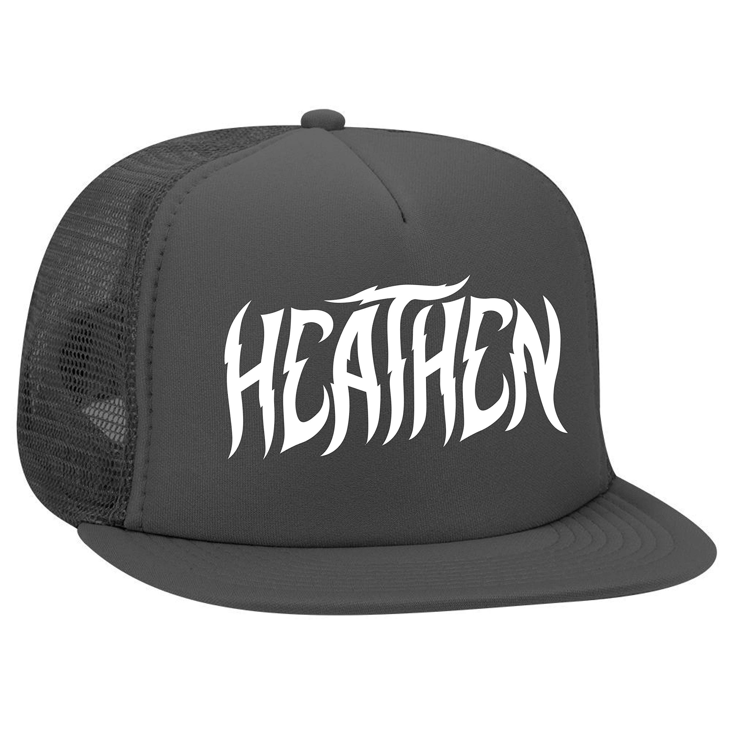 Heathen The Viking Trucker Hat - Adjustable Snapback Cap for Men & Women - Perfect for Outdoor Adventures, Festivals, and Viking Cosplay