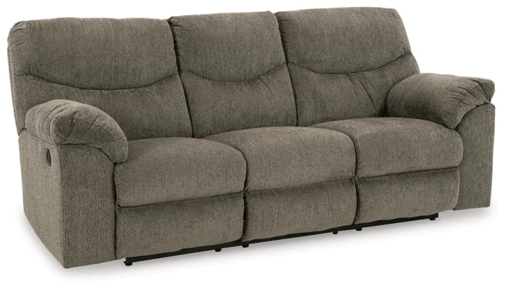 Alphons Reclining Sofa Set - 3-Piece Sectional with Loveseat and Chair in Putty Beige Fabric - Perfect for Living Room, Home Theater & Family Gatherings