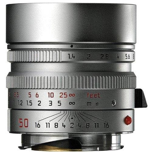 Leica Summilux-M 50mm f/1.4 ASPH. Silver Lens 11892 - Premium Fast Prime Lens for Leica M Mount Cameras, Perfect for Low Light Photography, Portraits & Street Shooting