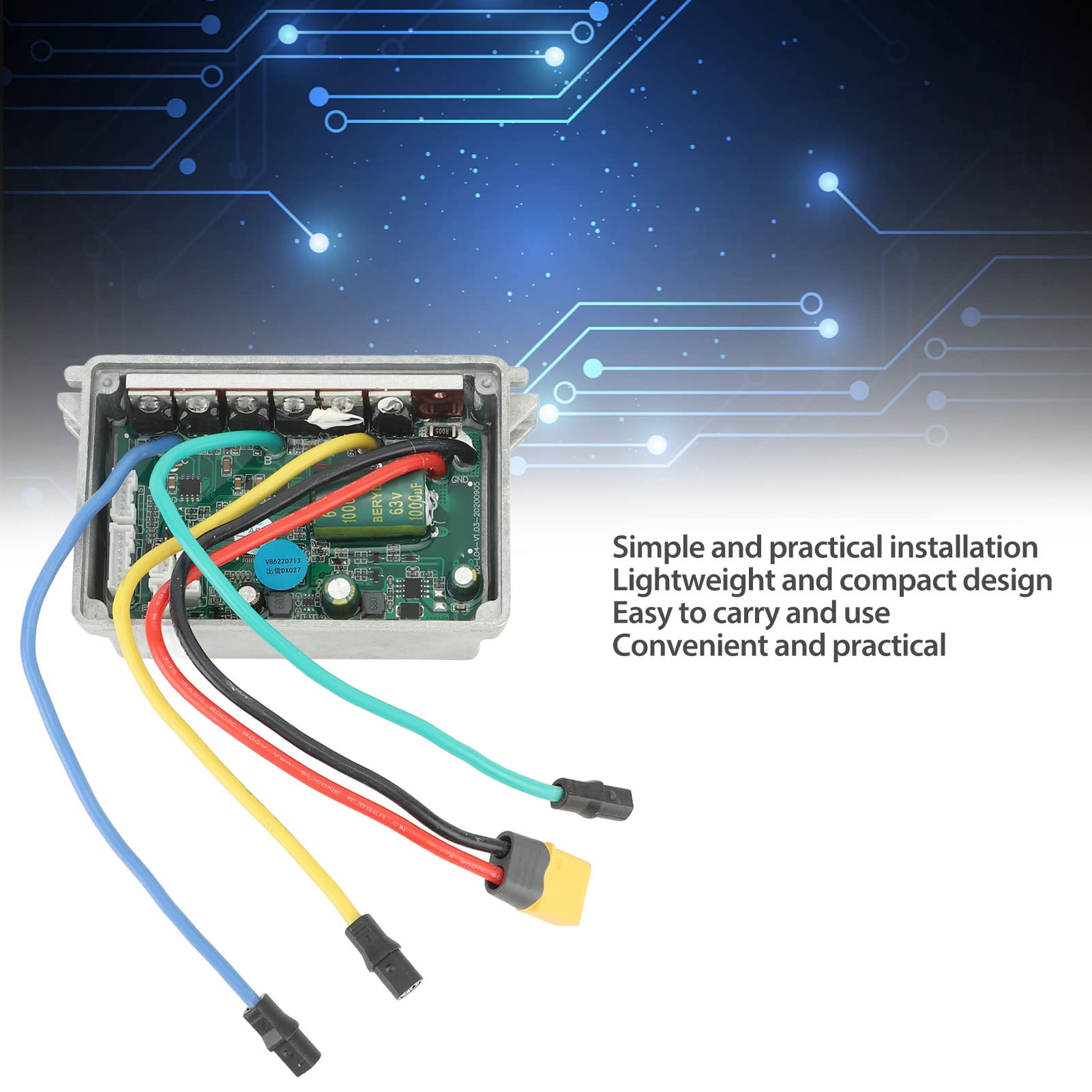 Tbest Simple Steady Motor Controller - Electric Scooter Speed Controller & Motherboard Replacement for Ninebot G30 - Perfect for Commuting, Last-Mile Delivery & Urban Mobility