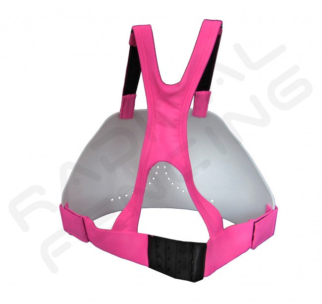 RF Women's Plastic Chest Protector With Adjustable Straps - Lightweight Safety Gear for Paintball, Airsoft & Martial Arts Training