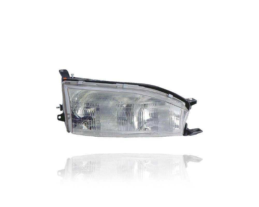 Toyota Camry Headlight Assembly Replacement for 1992-1994 Models - Right Passenger Side - Part #8111006011 - Perfect for Night Driving & Vehicle Restoration Projects