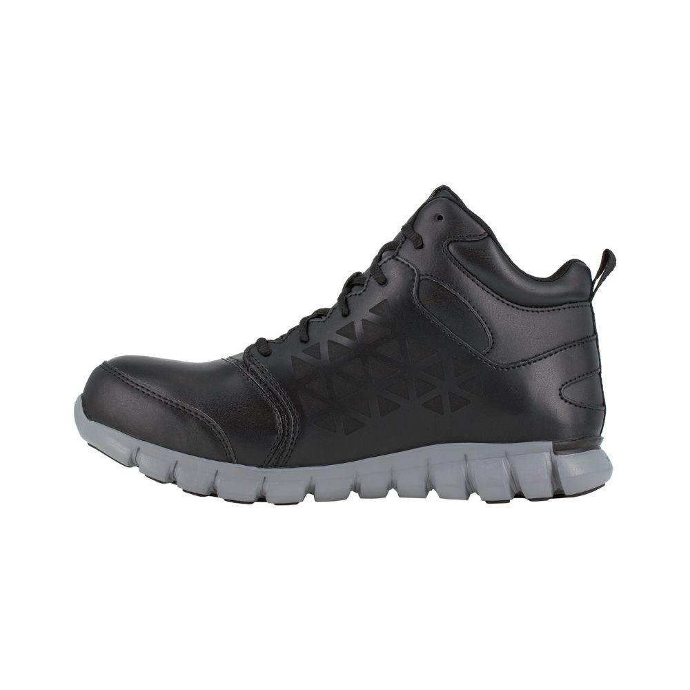 Reebok Sublite Men's Mid Composite Toe Work Safety Shoes IB4142 - Lightweight & Comfortable for Construction, Warehouse & Industrial Use