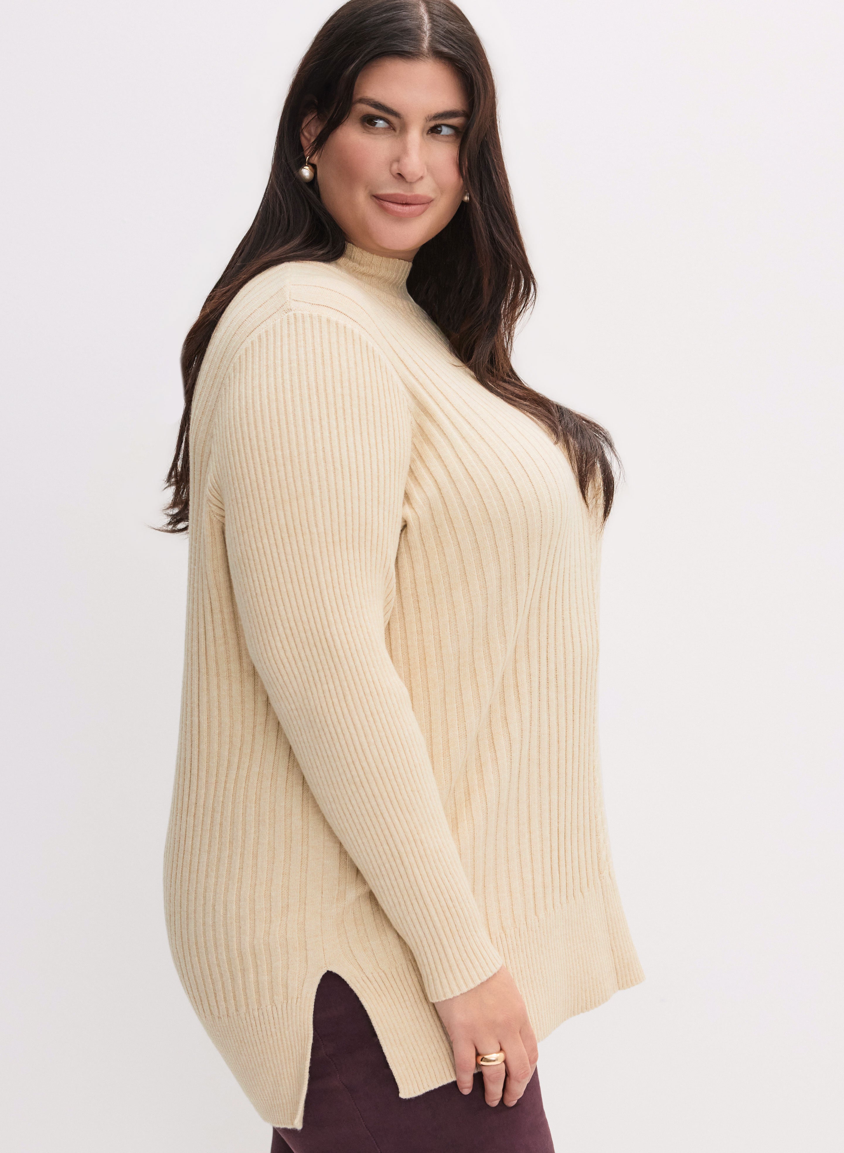 Stylish Cable & Rib Knit Sweater for Women | Cozy Winter Pullover | Perfect for Casual Outfits, Office Wear & Holiday Gatherings