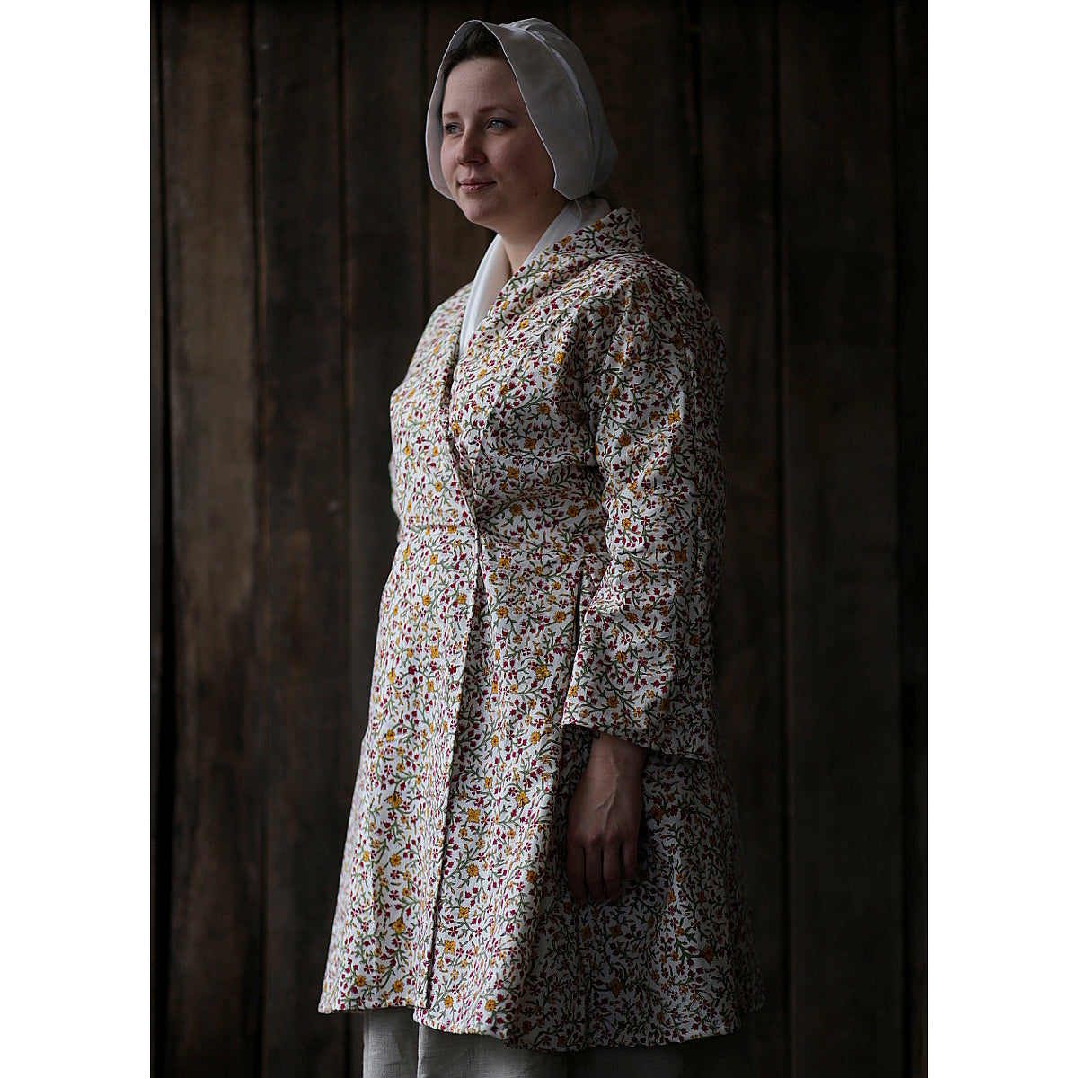 Women's Cotton Twill Nightgown - Soft & Comfortable Sleepwear for Relaxing at Home or Overnight Stays