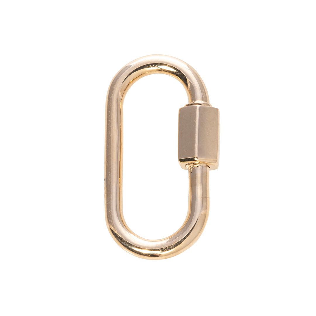 14K Yellow Gold Medium Lock by Marla Aaron - Elegant Jewelry for Women, Perfect for Gifts, Anniversaries & Everyday Wear