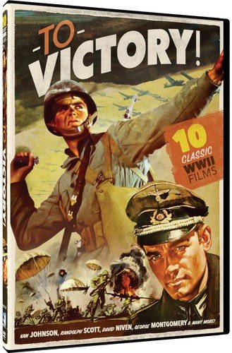 10 Classic WWII Movies Collection - Go For Broke, Gung Ho, Convoy, Commandos & More | War Film DVD Set for History Buffs & Movie Nights