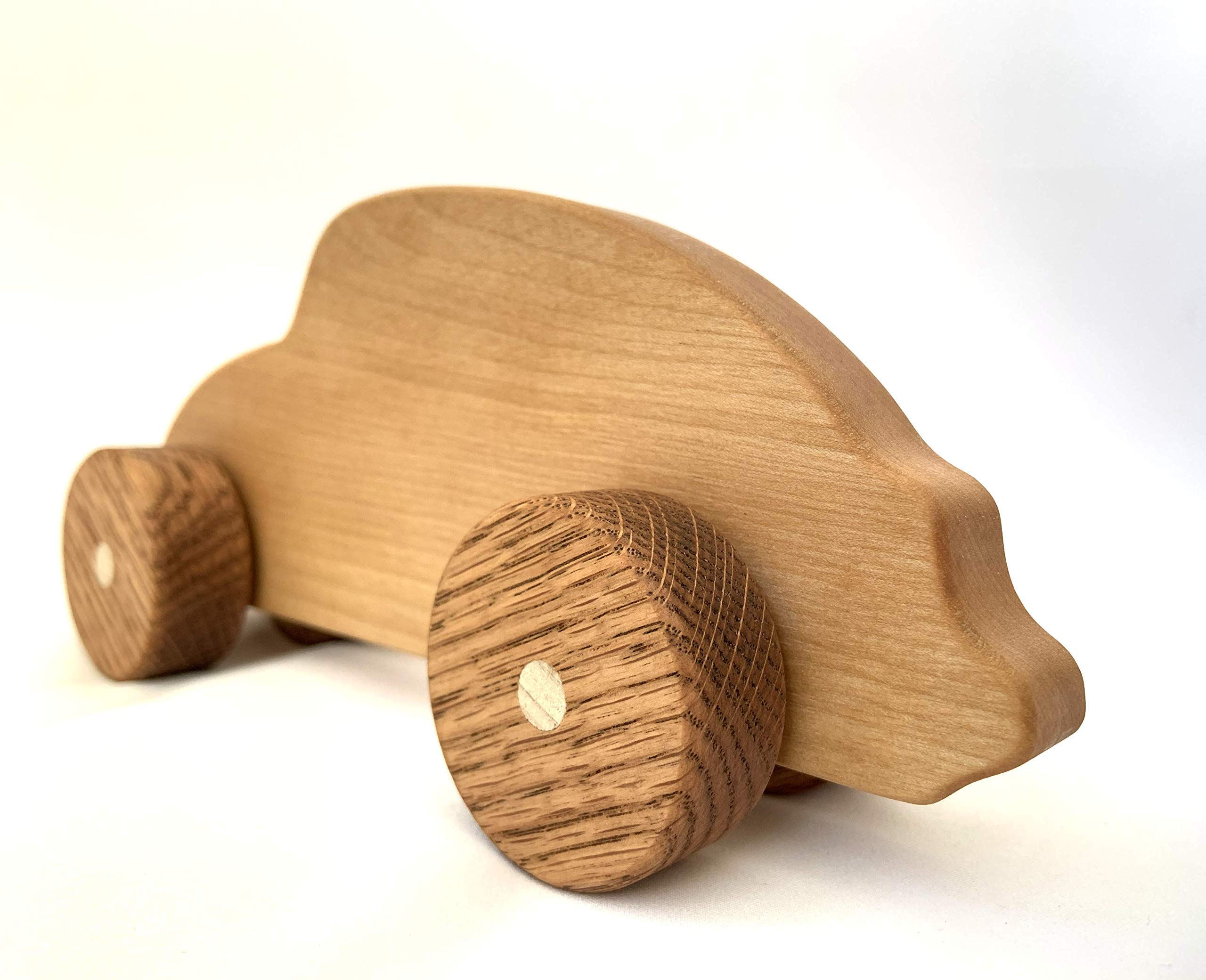 Personalized Wooden Car Toy for Toddlers - Eco-Friendly Baby Shower Gift & Montessori Learning Toy - Perfect for Early Childhood Development and Playroom Decor
