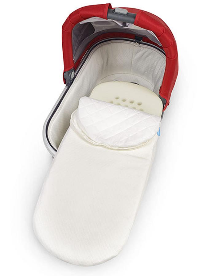 UPPAbaby Universal Bassinet Mattress Cover - Waterproof & Breathable Replacement Pad for Baby Crib, Stroller, and Playard - Perfect for Nursery, Travel, and On-the-Go Comfort