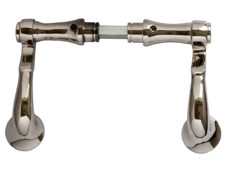Classic Nickel Post Horn Drying Press Without Rosette - Perfect for Home Brewing, Distilling, and Crafting