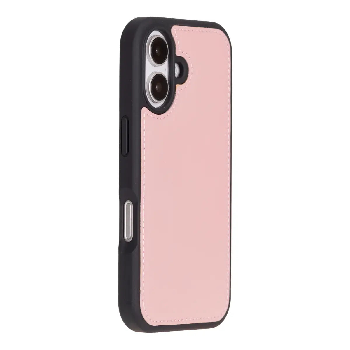 Pink Leather Wallet Case for iPhone 16 - Slim Protective Phone Cover with Card Slots | Perfect for Everyday Use, Travel & Business (Fits iPhone 16 Regular Model)