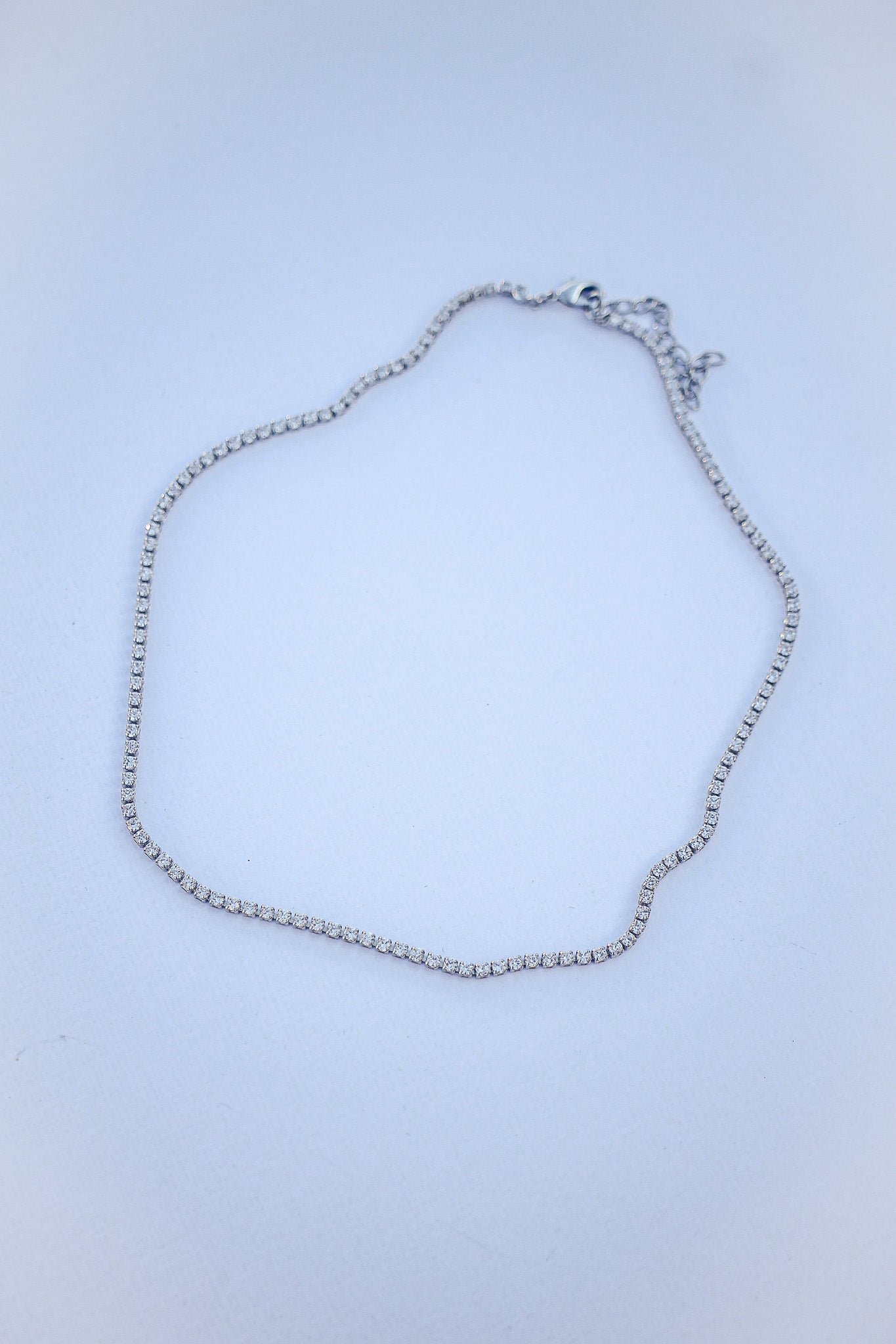 Elegant Josephine Rhodium Filled Necklace for Women - Perfect for Weddings, Anniversaries & Special Occasions