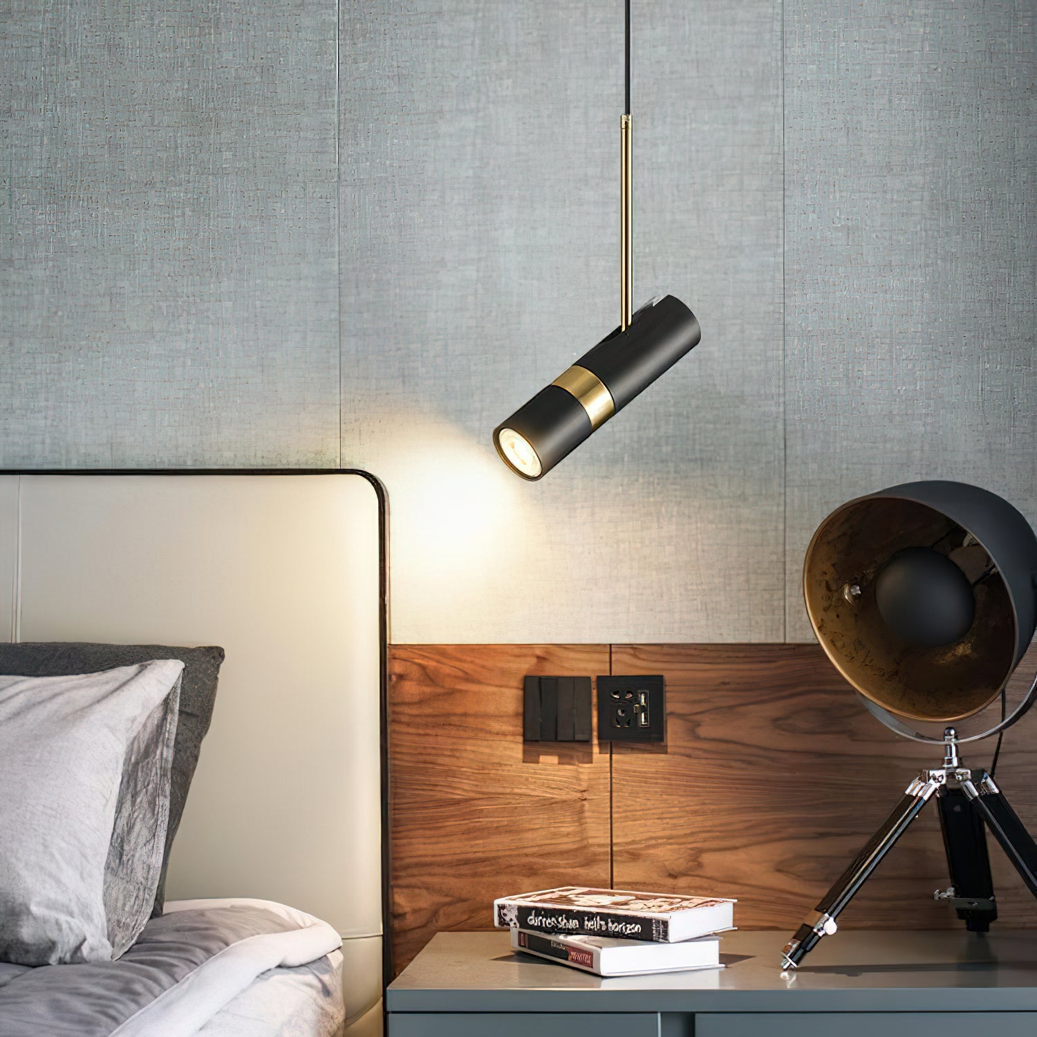 Modern Lukas Pendant Light - Elegant Hanging Chandelier for Dining Room, Kitchen Island & Bedroom Lighting | Dimmable LED Ceiling Fixture