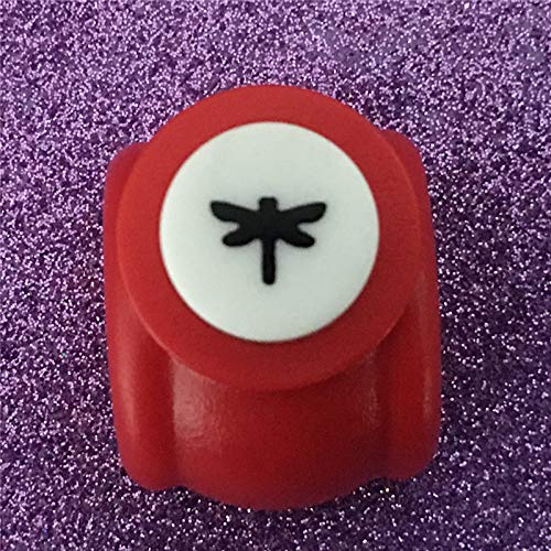 Dragonfly Shaped 3/8 Inch Craft Punch - DIY Hole Puncher for Scrapbooking, Paper Cutting & Card Making | Kids Art Projects, Journal Embellishments & Craft Embossing