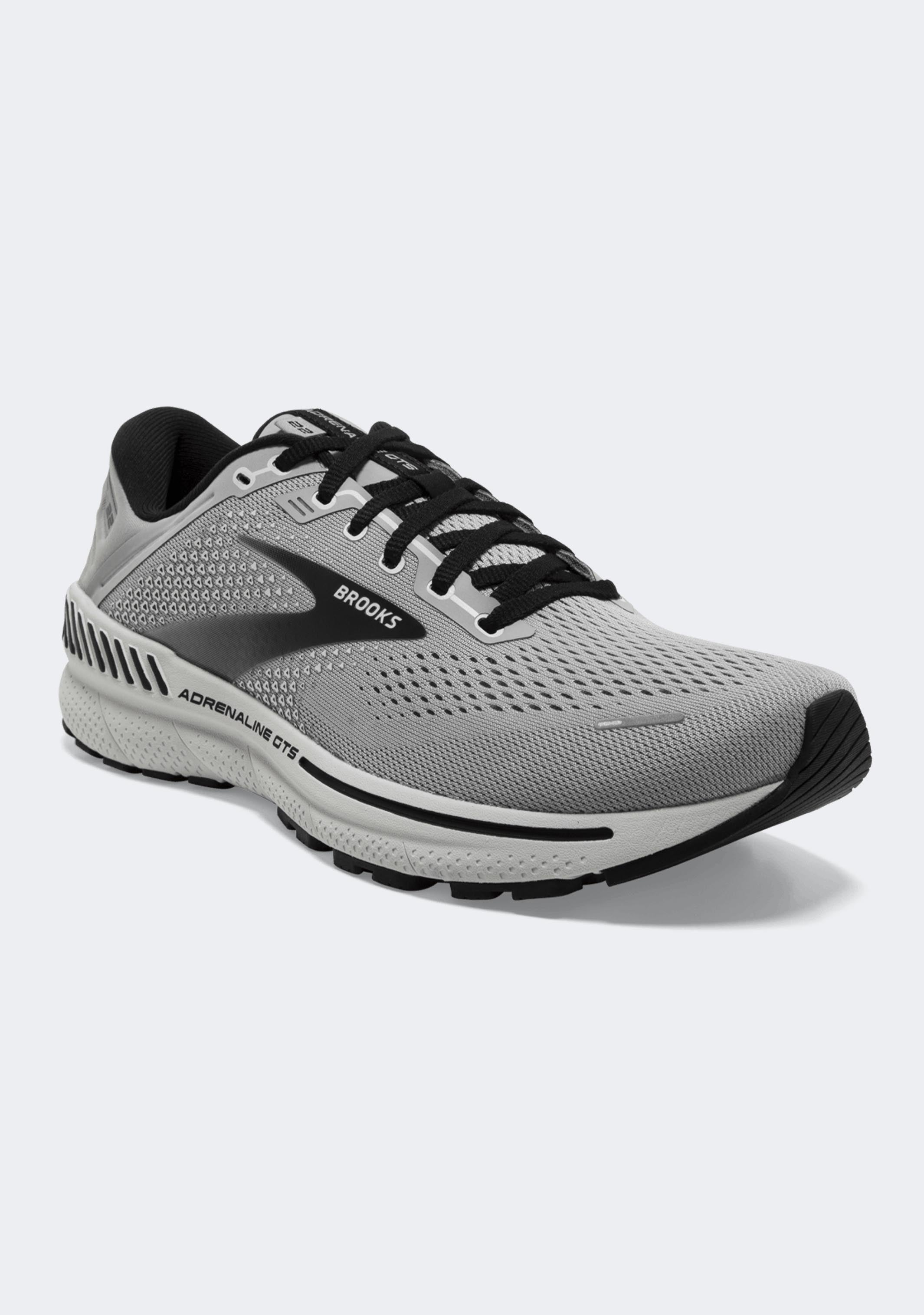 Brooks Men’s Adrenaline GTS 22 Running Shoes - Wide 2E Width for Flat Feet & Overpronation - Perfect for Jogging, Gym Workouts & Daily Walking
