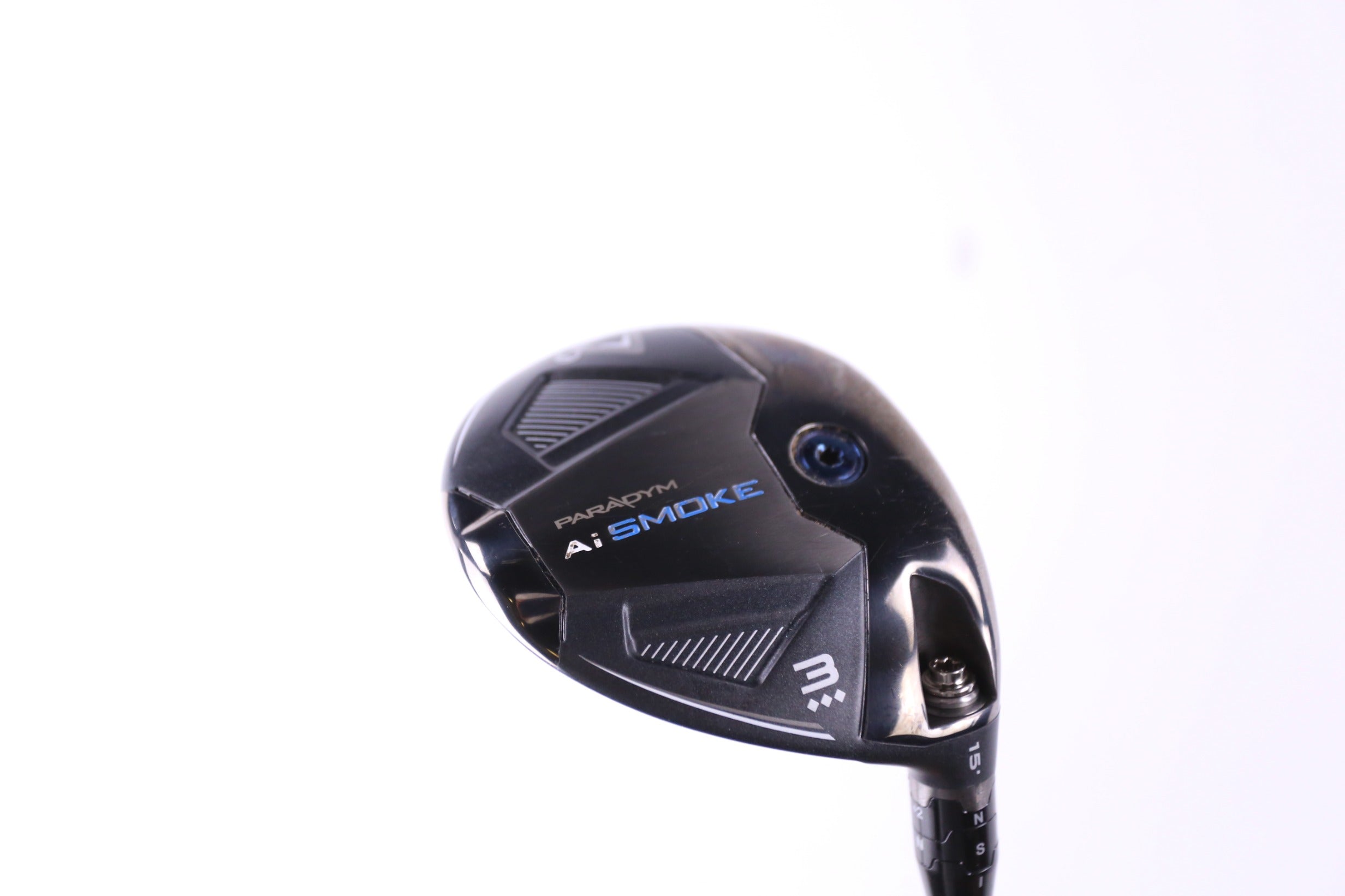 Used Callaway Paradym Ai Smoke Triple Diamond T 3 Wood Right Handed 15° Stiff Flex Golf Club - Perfect for Long Fairway Shots & Low Handicap Players