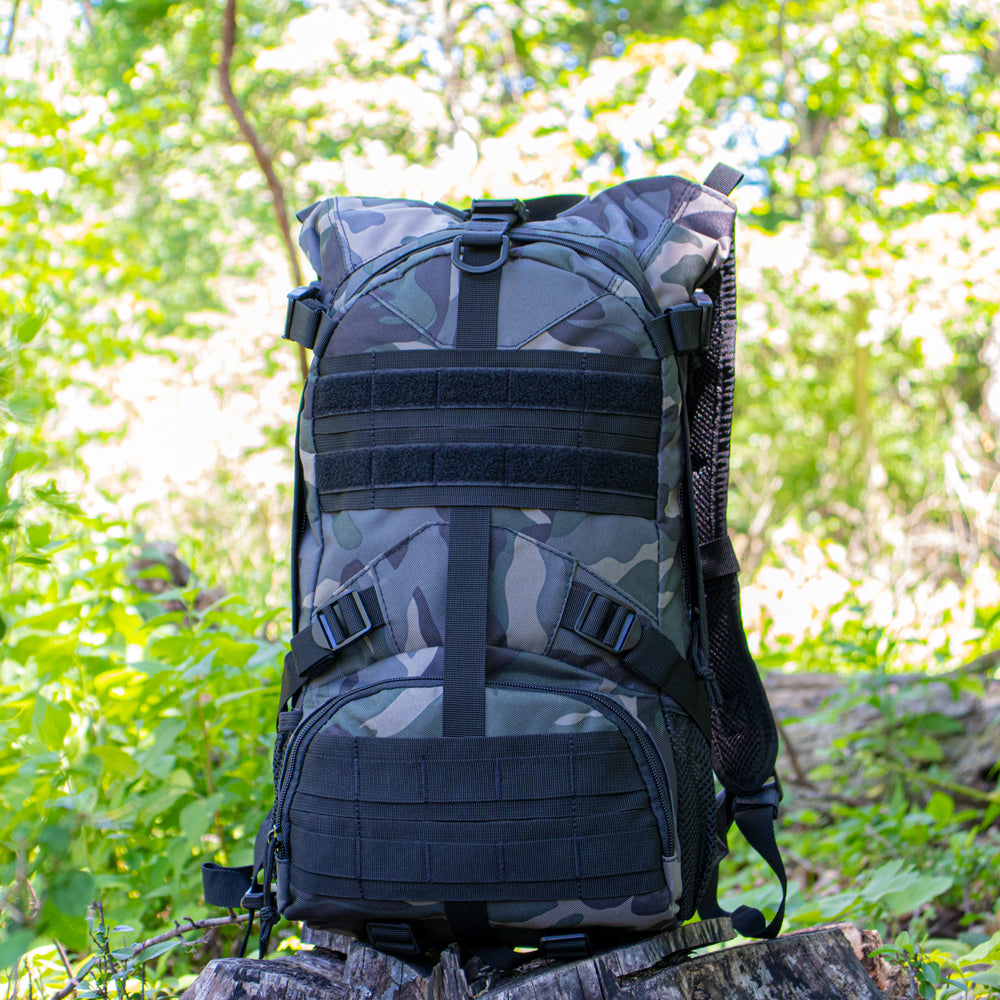 Elite Excursionary Hydration Pack - Lightweight Water Backpack for Hiking, Running & Outdoor Adventures - Hands-Free Hydration System with 2L Capacity