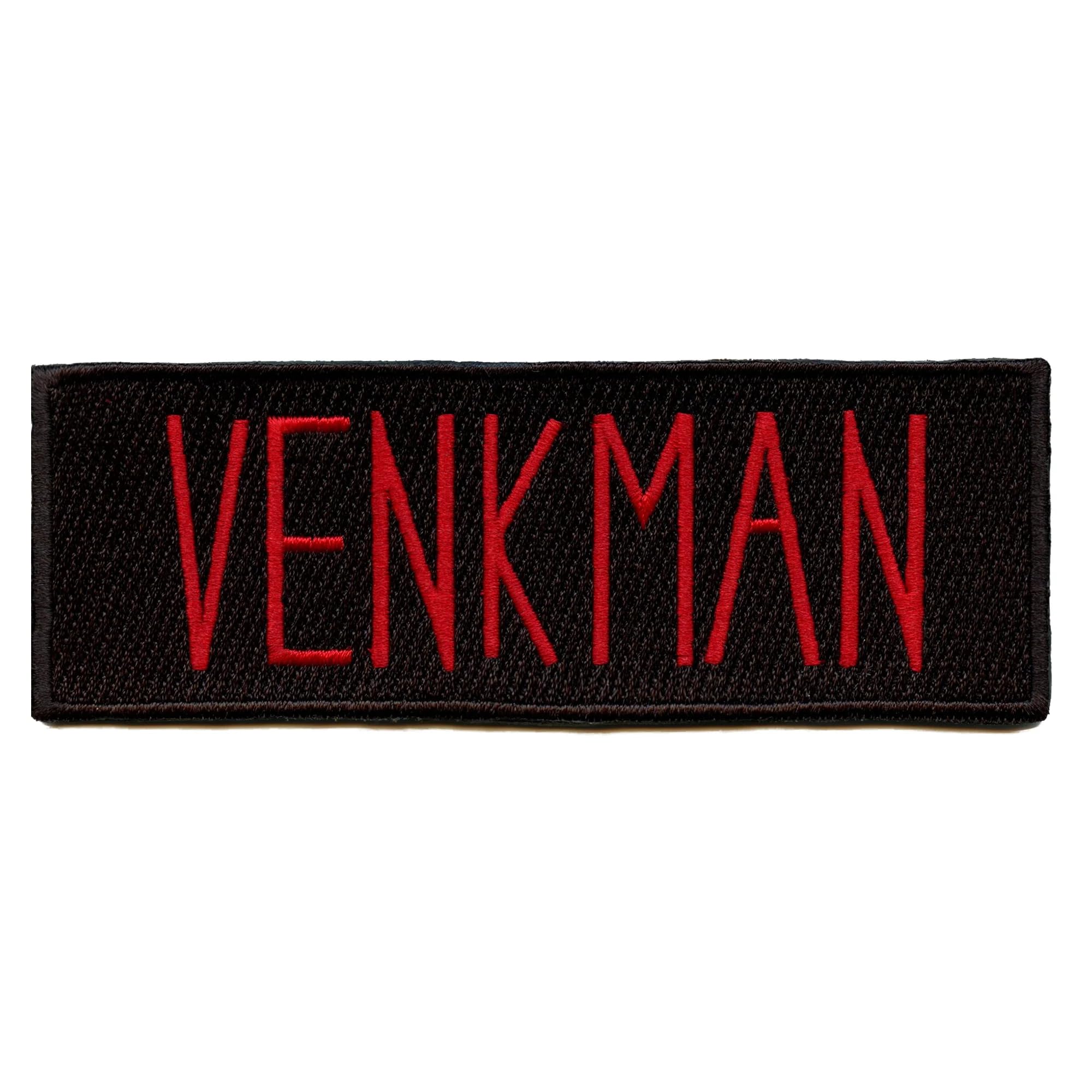 Venkman Embroidered Iron-On Name Tag Patch - Customizable Costume Accessory for Halloween, Cosplay & Ghostbusters Fans