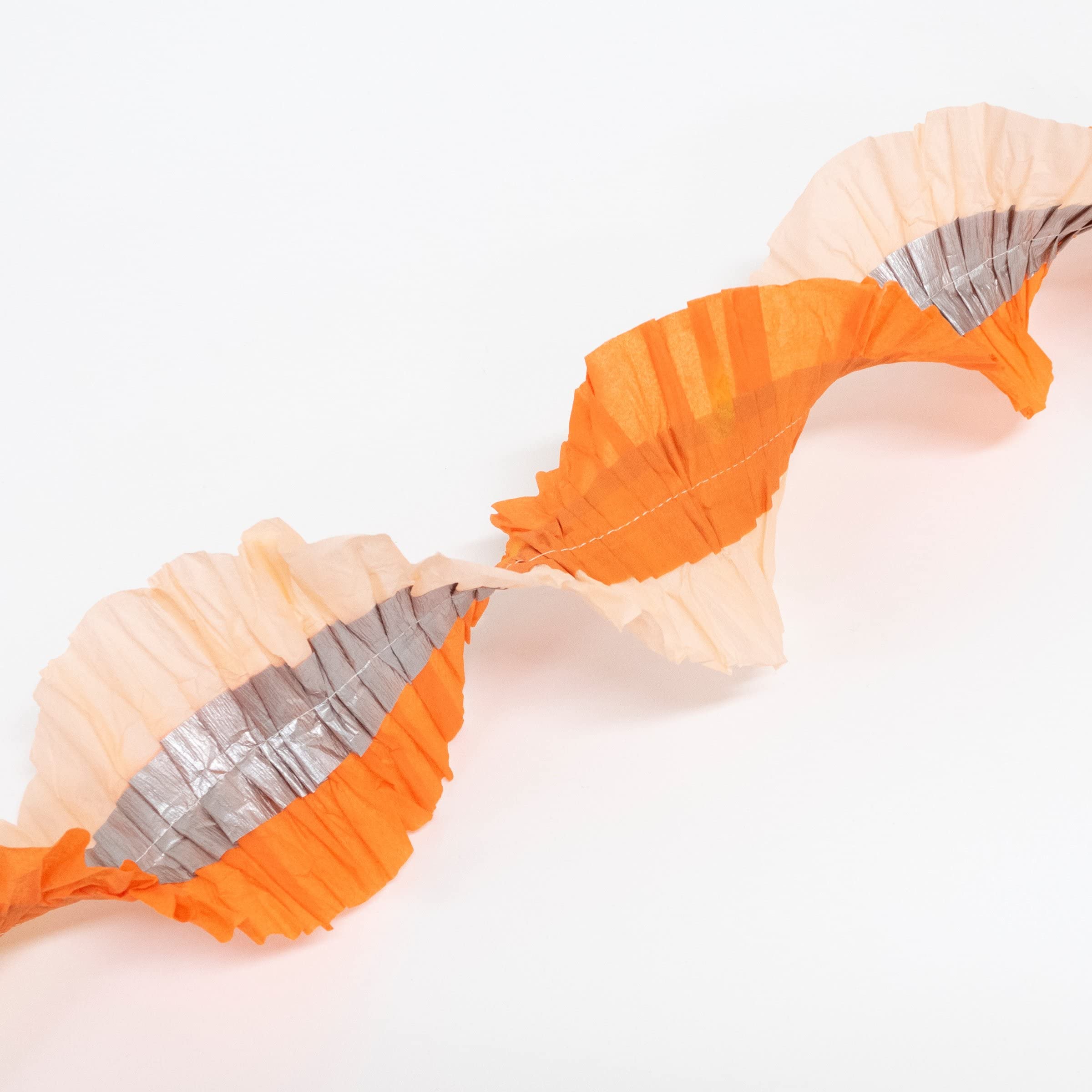 Meri Meri Pastel Halloween Stitched Streamer Decorations - Pack of 1 | Soft Pink & Purple Party Garlands for Baby Showers, Birthday Parties & Home Decor