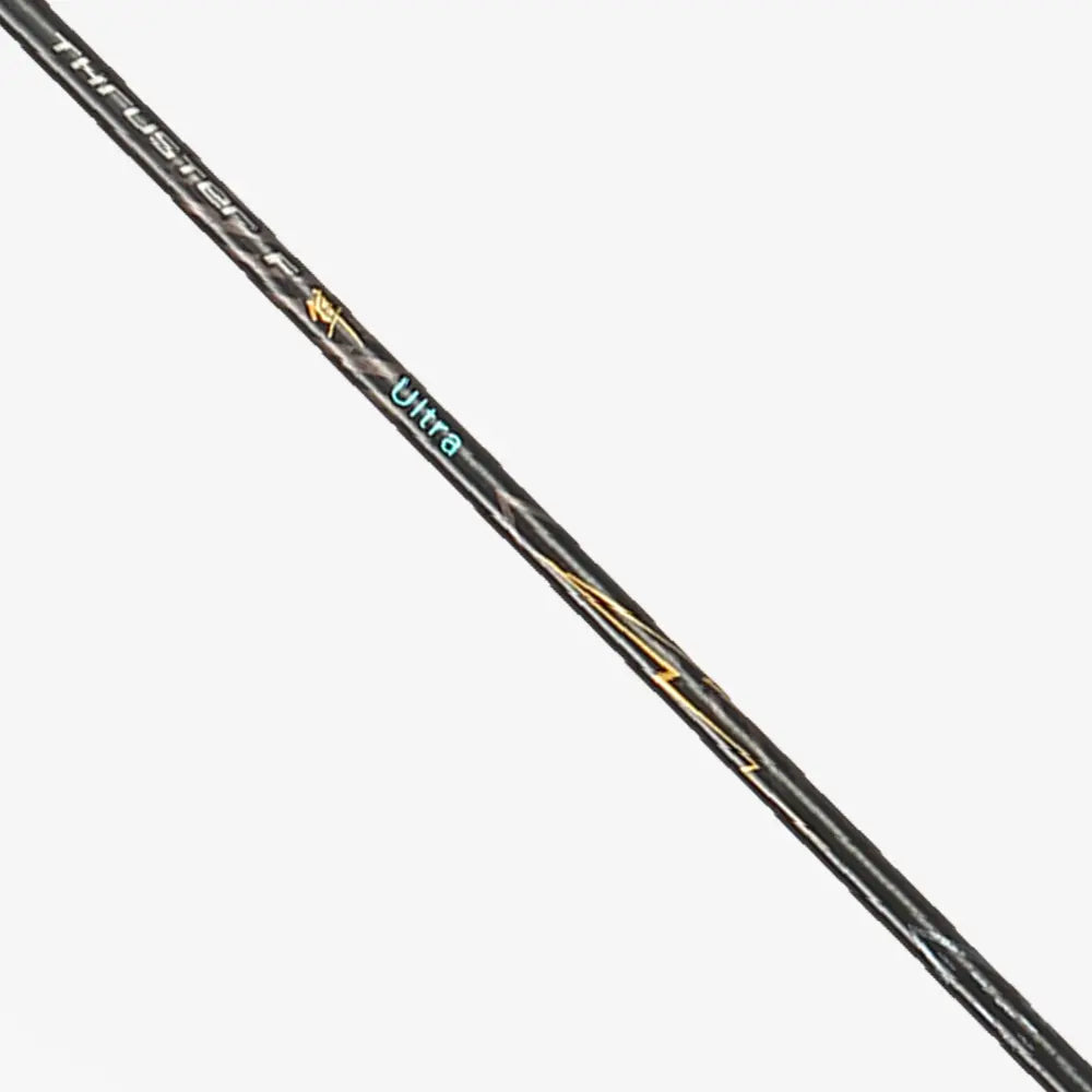Victor Thruster F Ultra (Moonless Night) 2024 Badminton Racket - Professional Carbon Fiber Badminton Racquet for Advanced Players - Perfect for Tournaments & Training Sessions