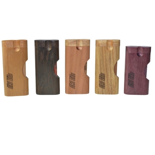 Bad Ash Lock & Twist Dugout Pipe - Premium One Hitter & Tobacco Storage Case - Perfect for Travel, Hiking & Outdoor Adventures