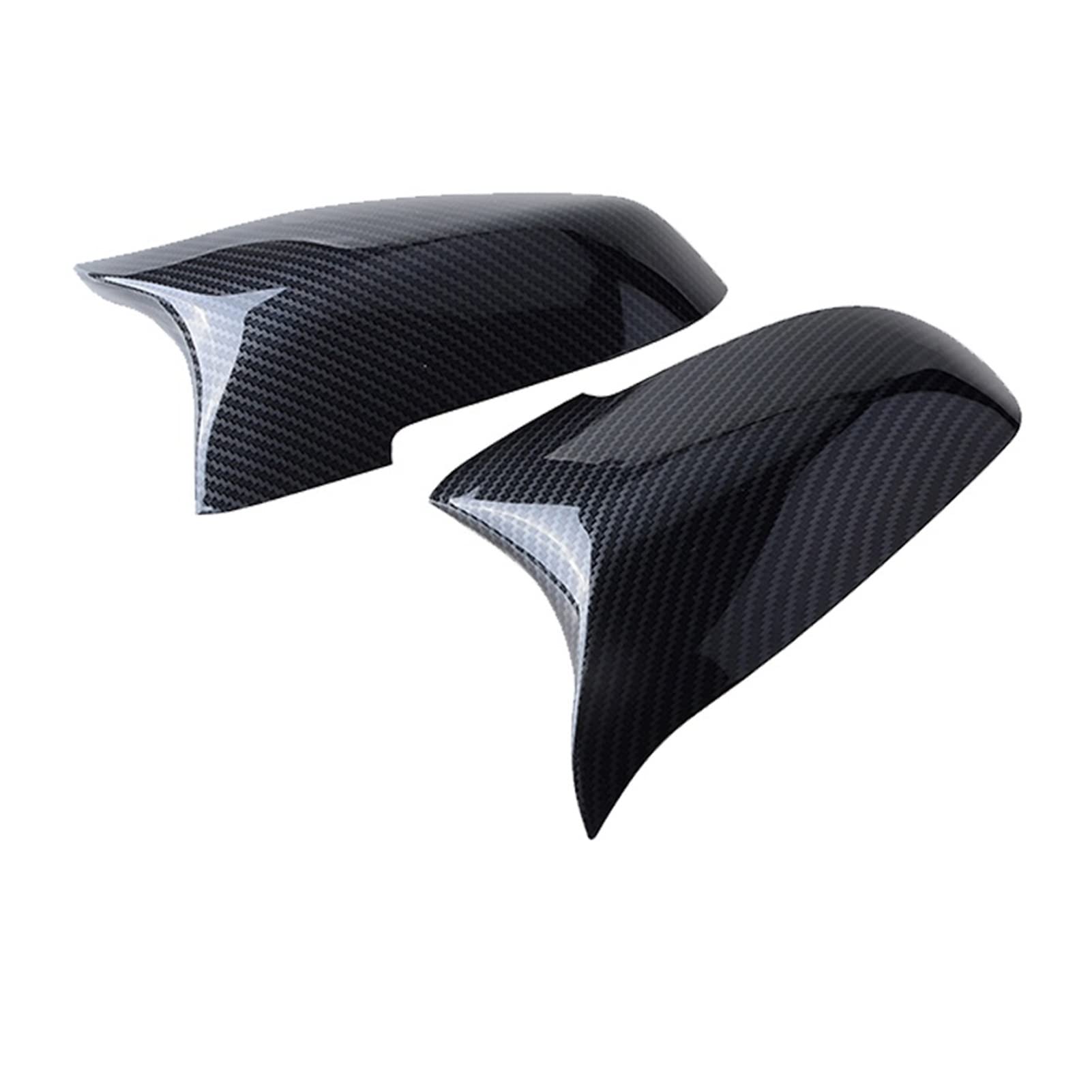 BMW 5 Series F10 F11 F18 LCI 2014-2017 Carbon Fiber Wing Mirror Covers - Side Rearview Mirror Replacement Parts & Car Tuning Accessories | Upgrade Your Vehicle's Style & Protection for Daily Driving & Car Shows
