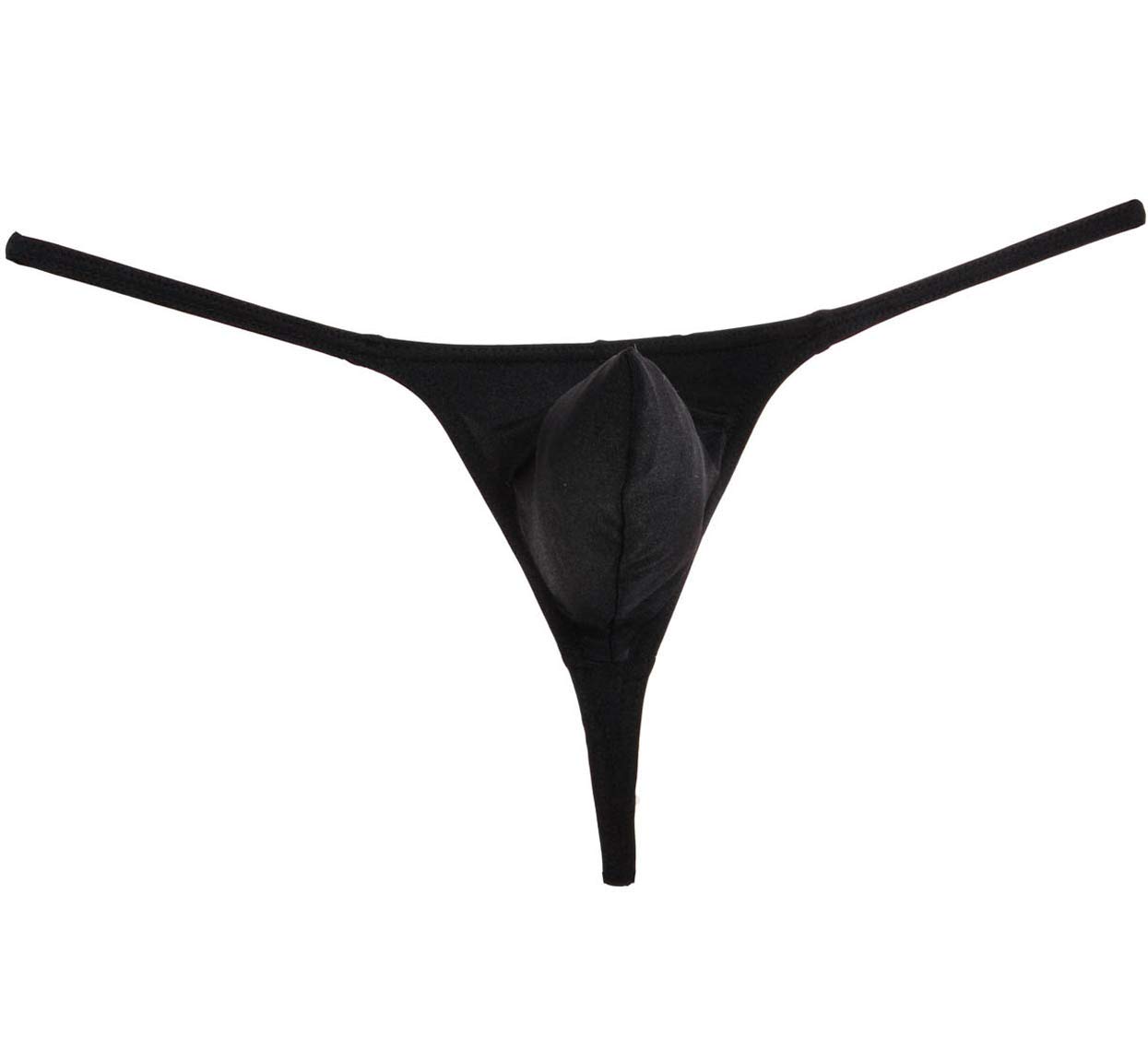 **Men's Stretch Micro Thong Underwear with Contour Pouch - T-Back Bikini G-String Jockstrap - Soft Spandex for Comfort & Support - Perfect for Gym, Swim & Intimate Wear**