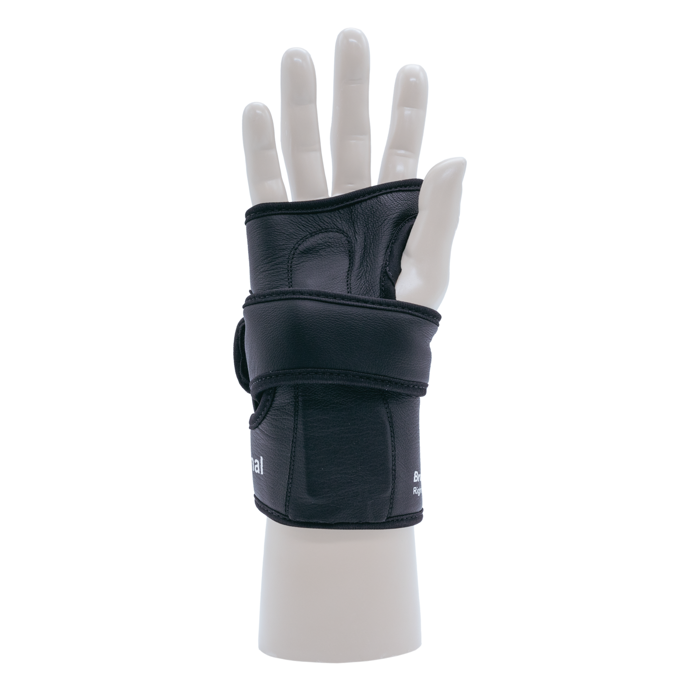 Brunswick Leather Left-Handed Wrist Support Brace - Premium Handmade Leather Wrist Stabilizer for Golf, Tennis & Computer Work