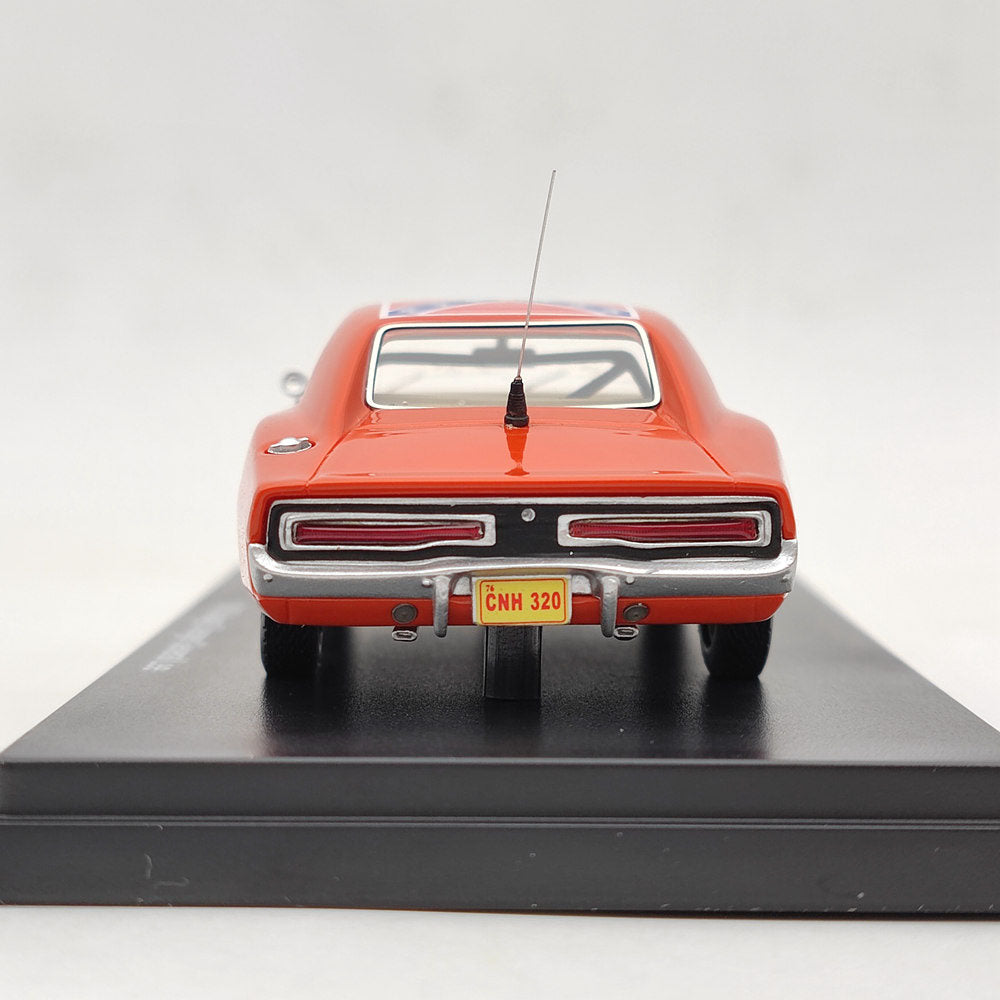 1:43 Scale Dodge Charger General Lee 1969 Red Diecast Model Car - AWRSS1151 Resin Collectible Toy for Adults & Kids | Classic Muscle Car Replica for Display, Gifts & Racing Enthusiasts (Ships from USA)