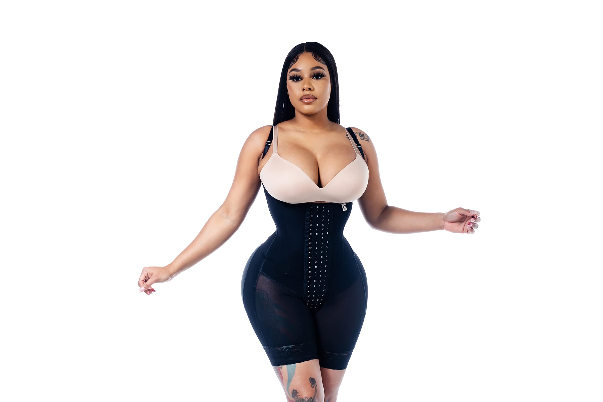 Colombian Faja 1001 High Compression Shapewear - Waist & Hip Slimming - Adjustable Thin Strap - Semi-Custom Design for Women | Perfect for Postpartum Recovery, Weight Loss & Body Shaping