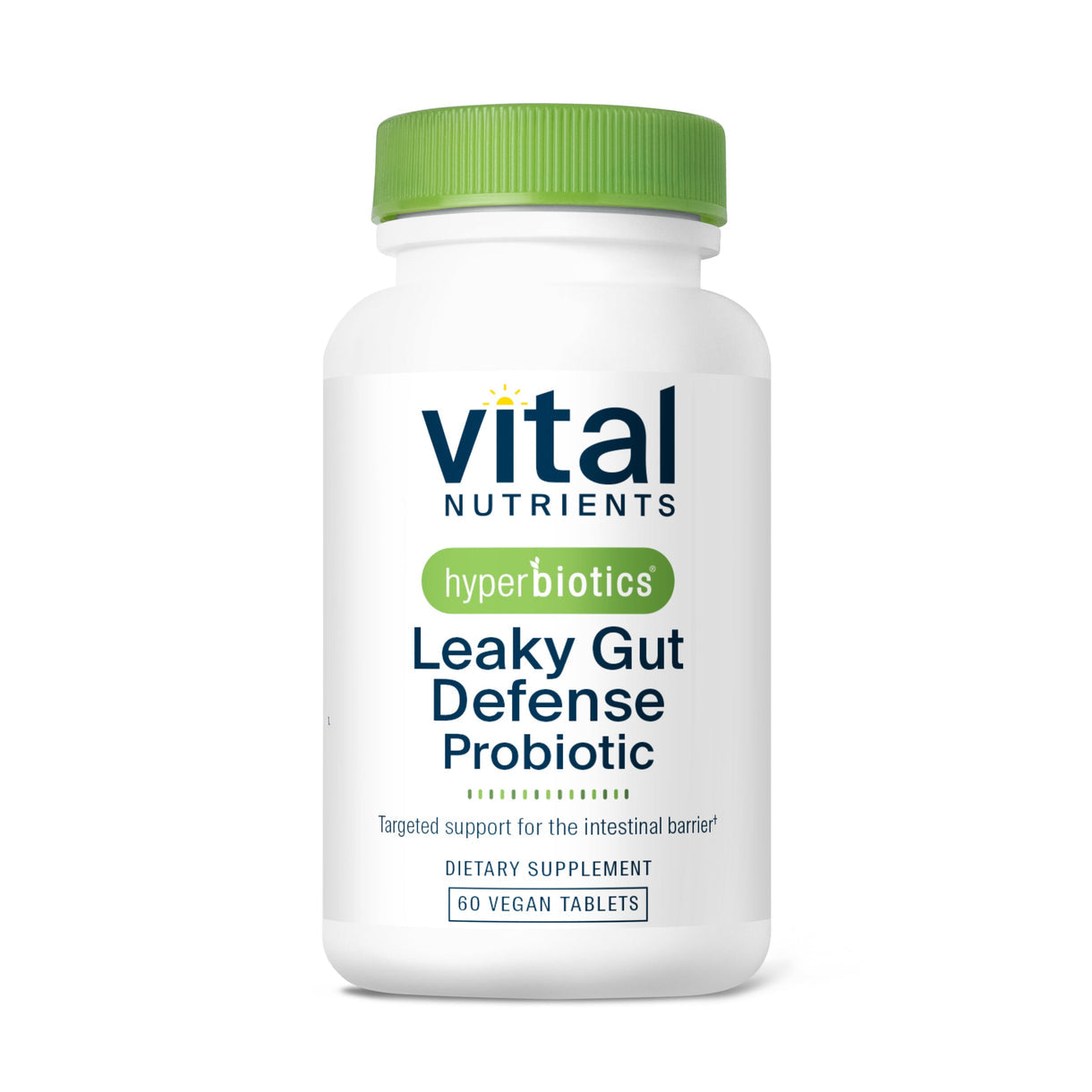 Vital Nutrients Hyperbiotics Leaky Gut Defense Probiotic Supplement - Supports Digestive Health & Gut Lining Repair - Ideal for IBS, Bloating & Gut Flora Balance