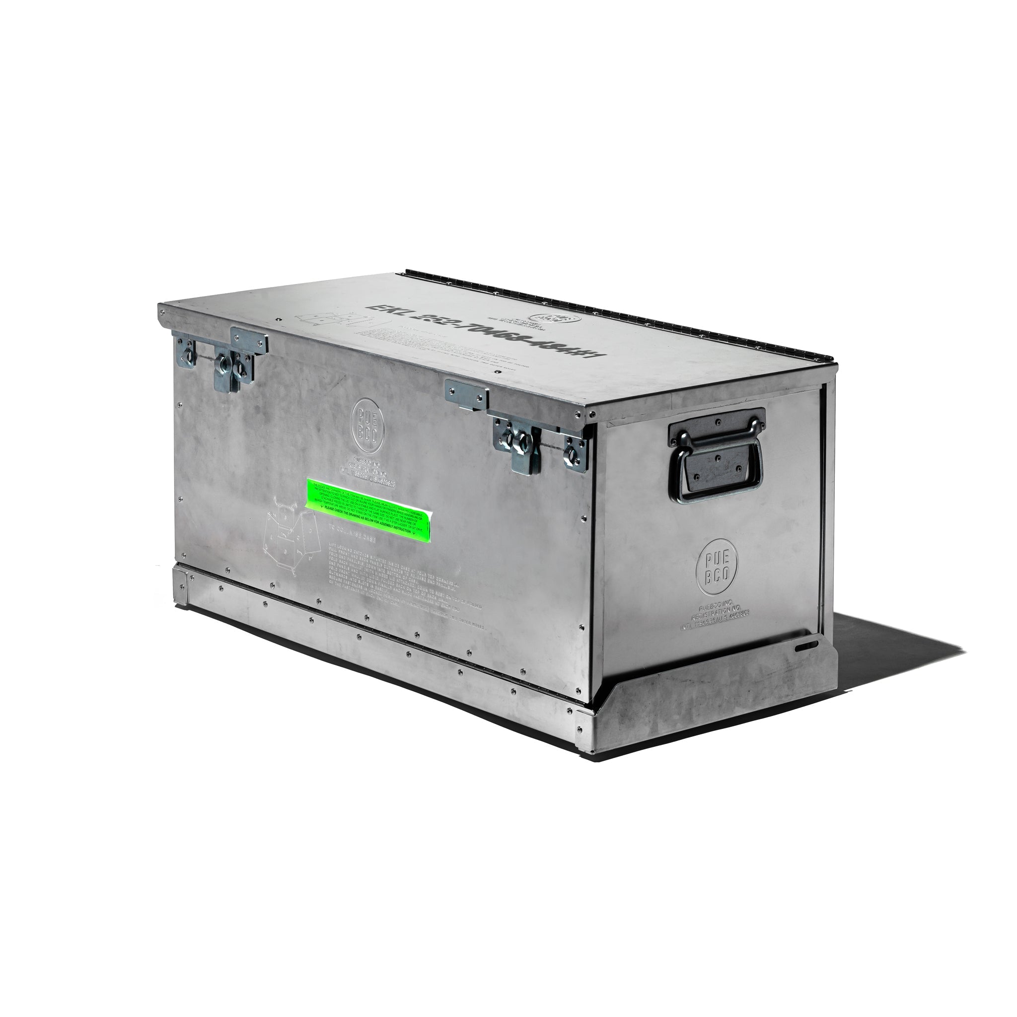 Foldable Aluminum Storage Container - Lightweight & Durable for Home, Office, Camping & Travel Organization