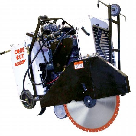 CC6561GK Gas-Powered Walk-Behind Concrete Saw - Professional Cutting Tool for Construction, Landscaping & DIY Projects