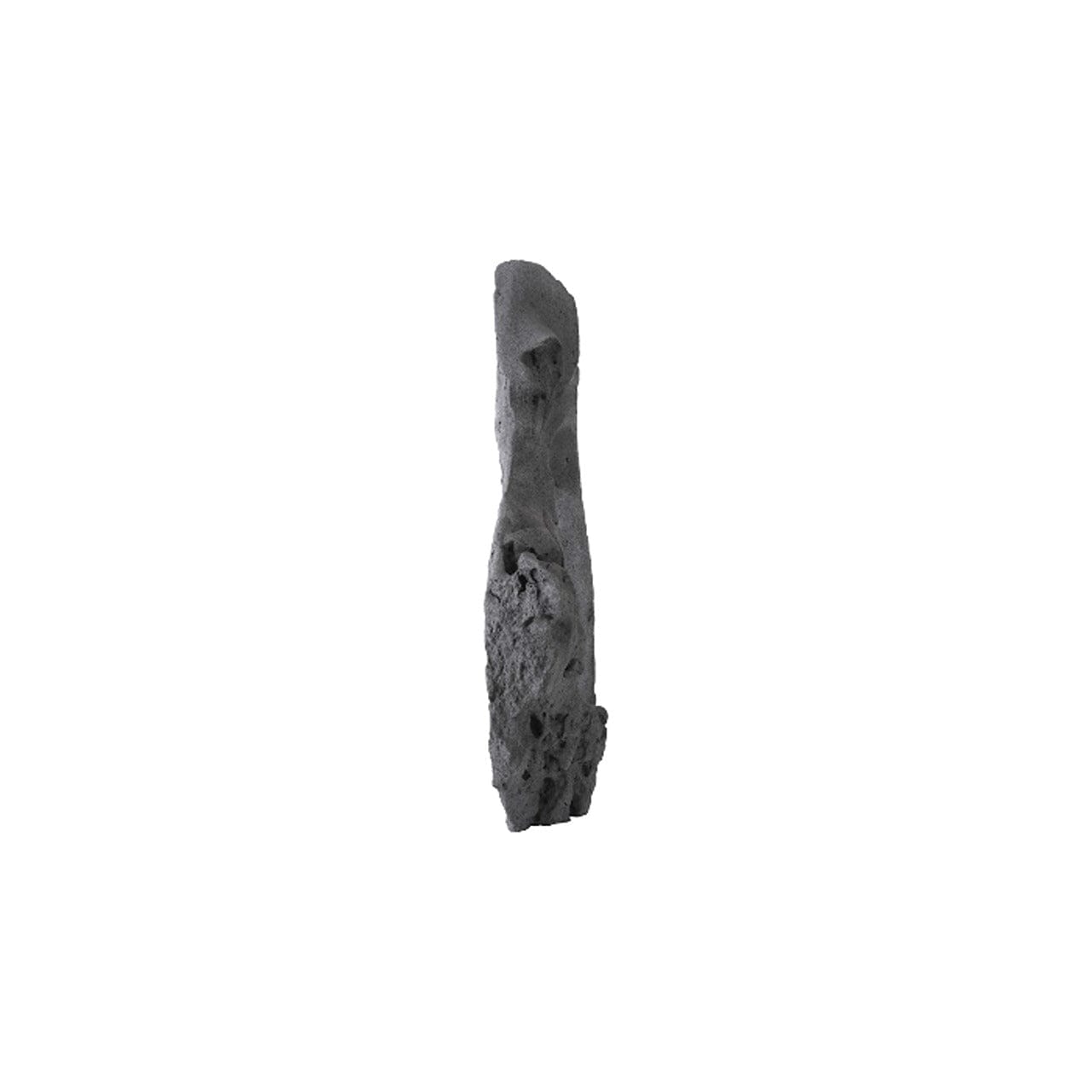 Large Handcrafted Charcoal Stone Sculpture - Elegant Cast Stone Statue for Home Decor, Garden, and Office | Perfect for Indoor & Outdoor Display