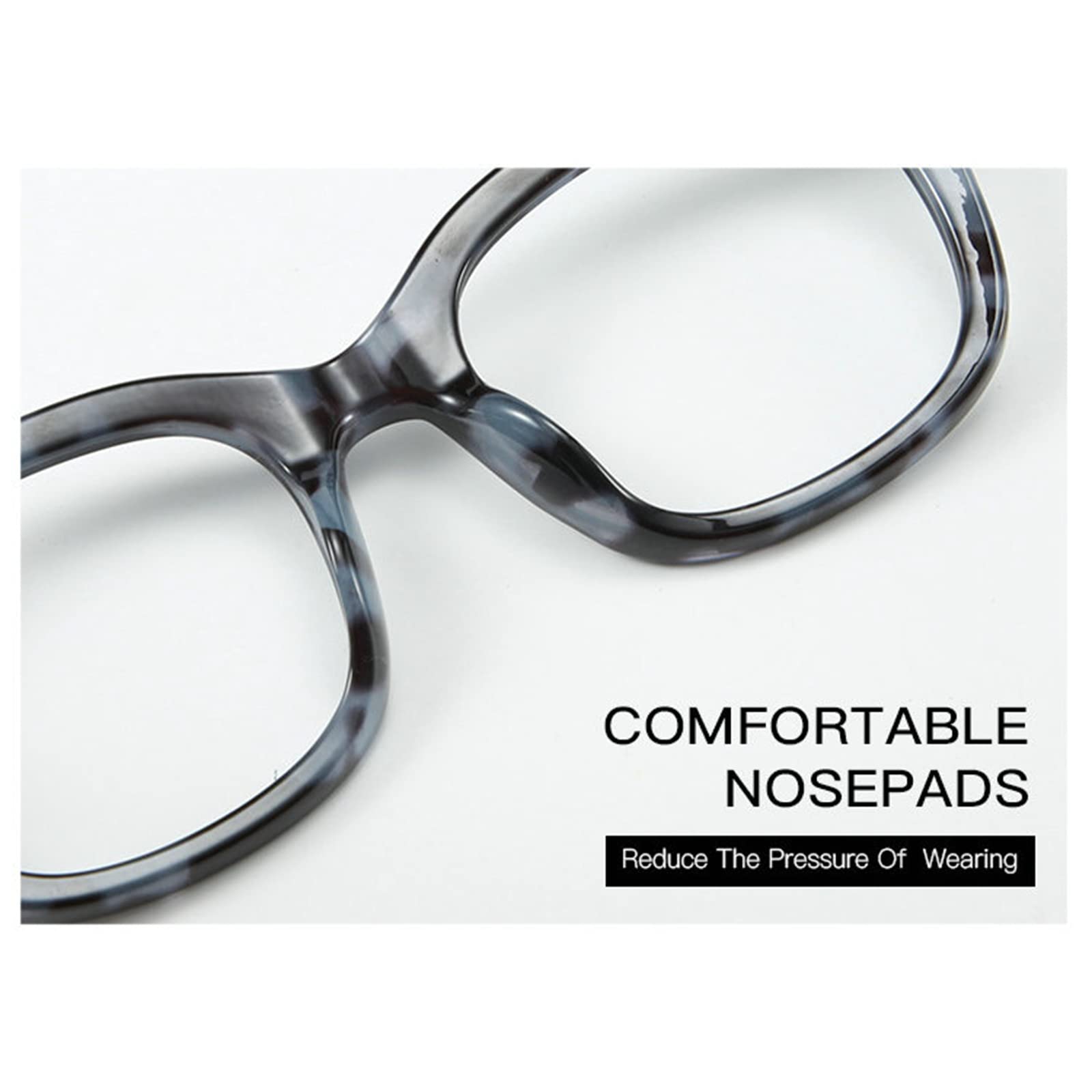 Willochra Blue Light Blocking Reading Glasses for Women - Lightweight Round Frames for Work & Screen Time
