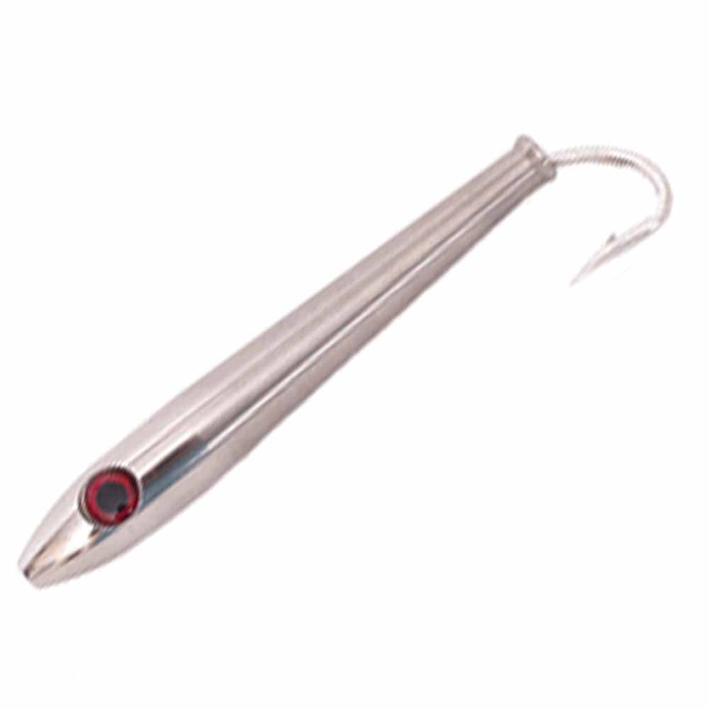 Premium Stainless Steel Tuna Stick Lure - Red Eye Fishing Lures for Saltwater Game Fishing - Perfect for Offshore Tuna, Marlin & Big Game Fishing Adventures