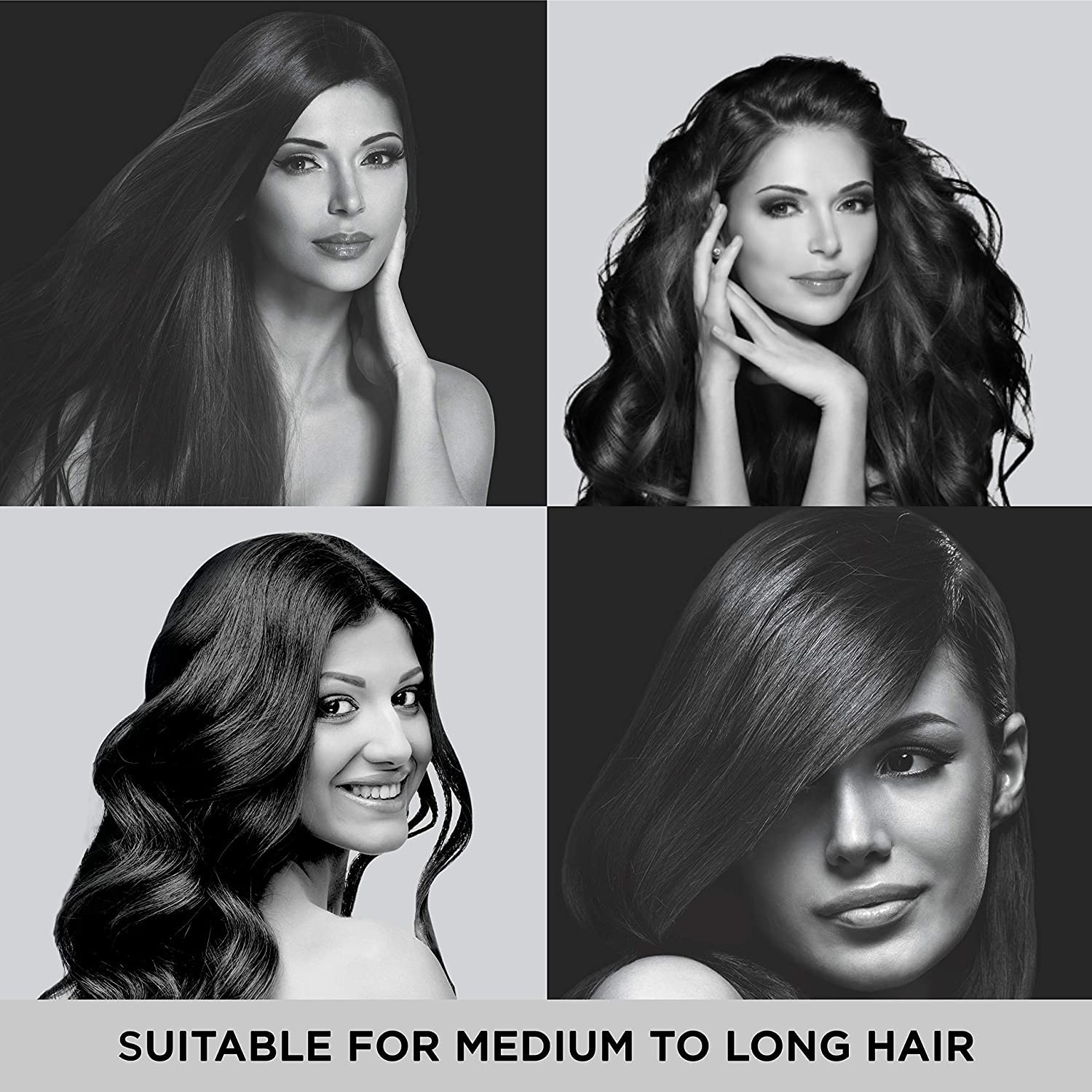 Gentle Detangling Hair Brush for Straightening & Styling - Smooth Knot-Free Hair for Men & Women (25g, Pack of 1) | Perfect for Daily Hair Care, Salon Styling & Travel