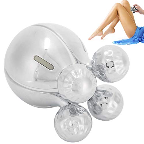 3D Four-Wheel Roller Massager for Face, Arms, Legs & Abs - Full Body Firming & Lifting Massage Tool - Perfect for Home Spa, Post-Workout Recovery & Relaxation Therapy