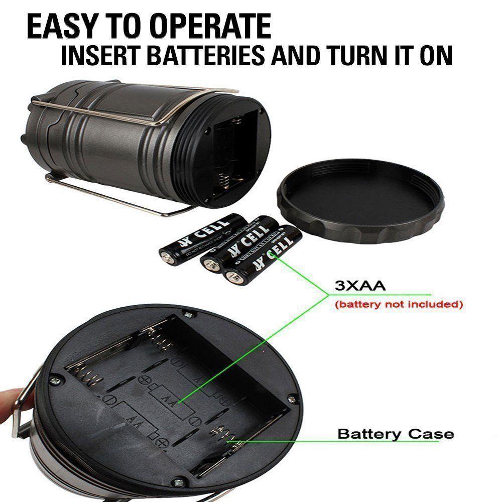 Tactical Flashlight Lantern - Ultra Bright LED Camping Light for Outdoor Adventures, Hiking, Emergency & Survival Gear