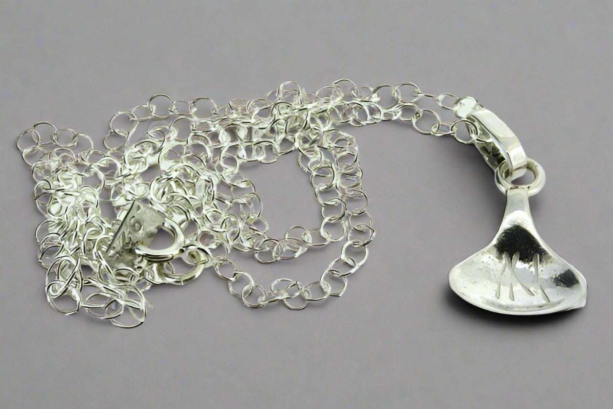 Elegant Sterling Silver Little Lamp Pendant Necklace - Perfect for Gifts, Everyday Wear & Special Occasions