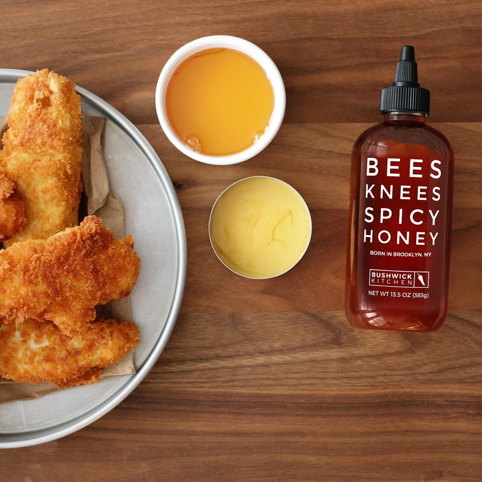 Spicy Sampler Gift Box - Gochujang Sriracha, Maple Syrup & Honey Hot Sauces - Perfect for BBQ & Gifts