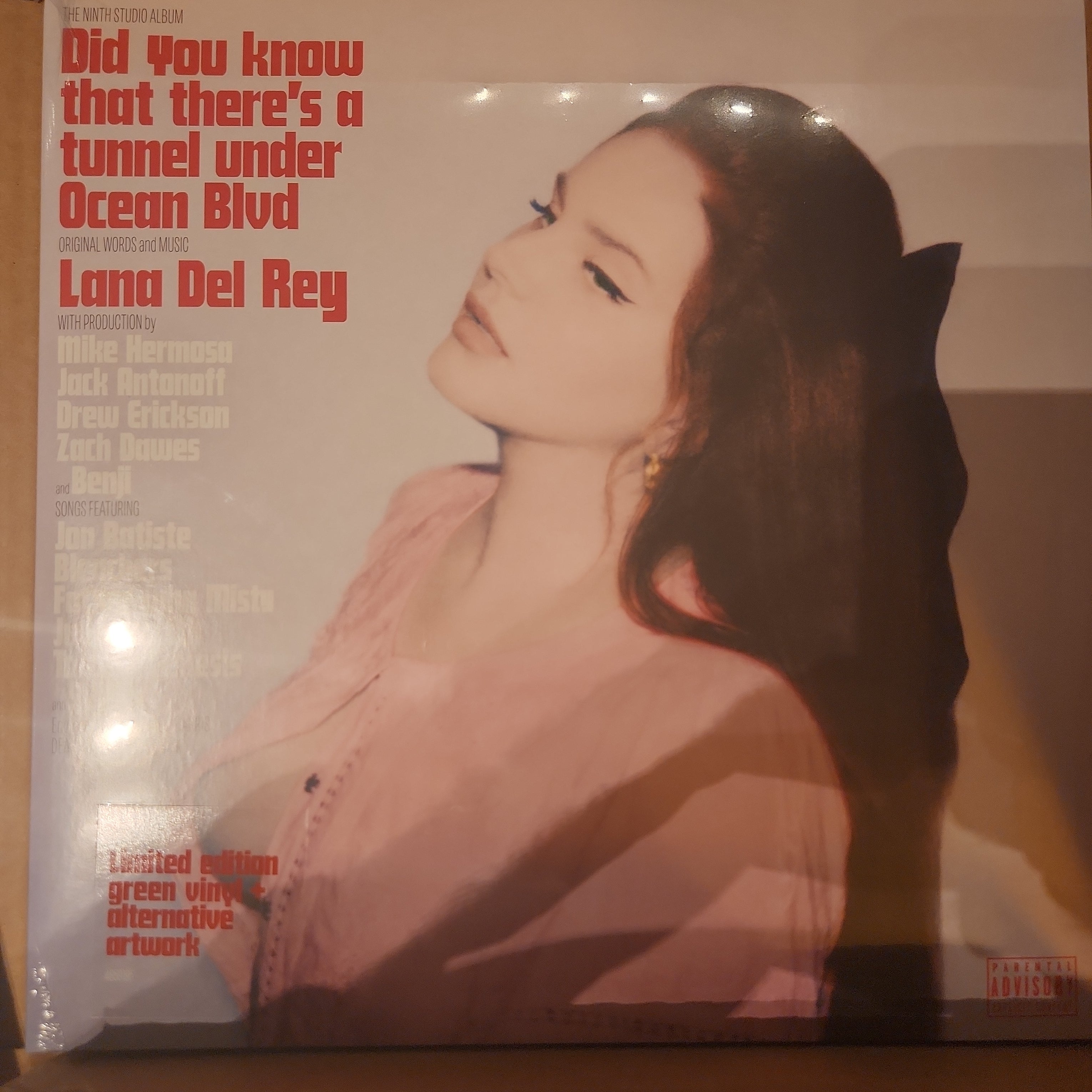 Lana Del Rey - Did You Know There's a Tunnel Under Ocean Blvd Limited Edition Green Vinyl LP | Exclusive Collectible Record for Music Lovers & Vinyl Enthusiasts | Perfect for Home Listening, Gifts & Music Collections