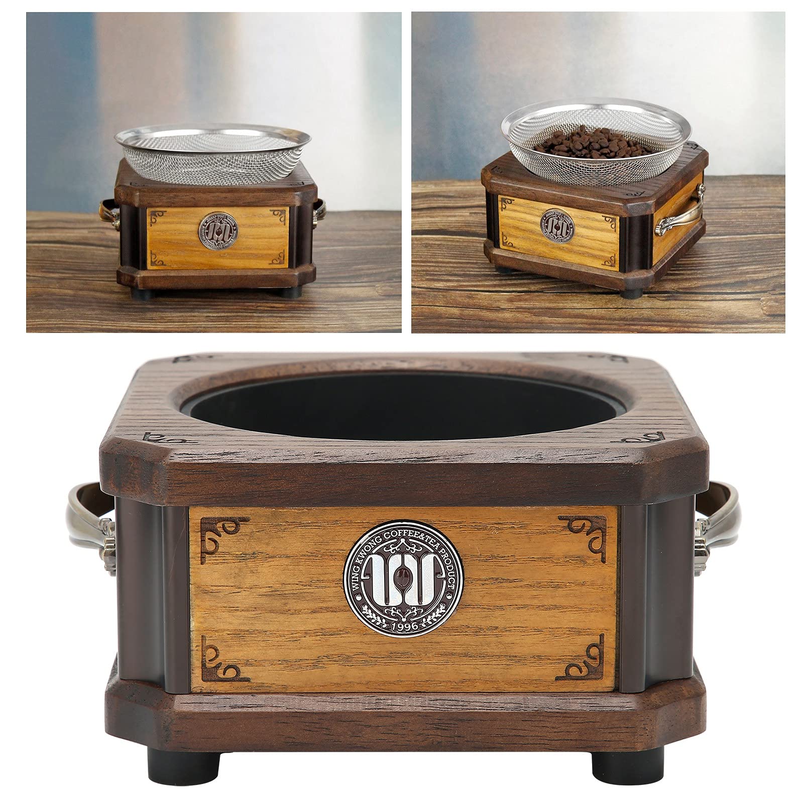 Premium Coffee Bean Cooler with Double-Layer Design & High-Performance Motor - Fast Cooling for Home Coffee Roasters - Perfect for Coffee Enthusiasts & Small Batch Roasting